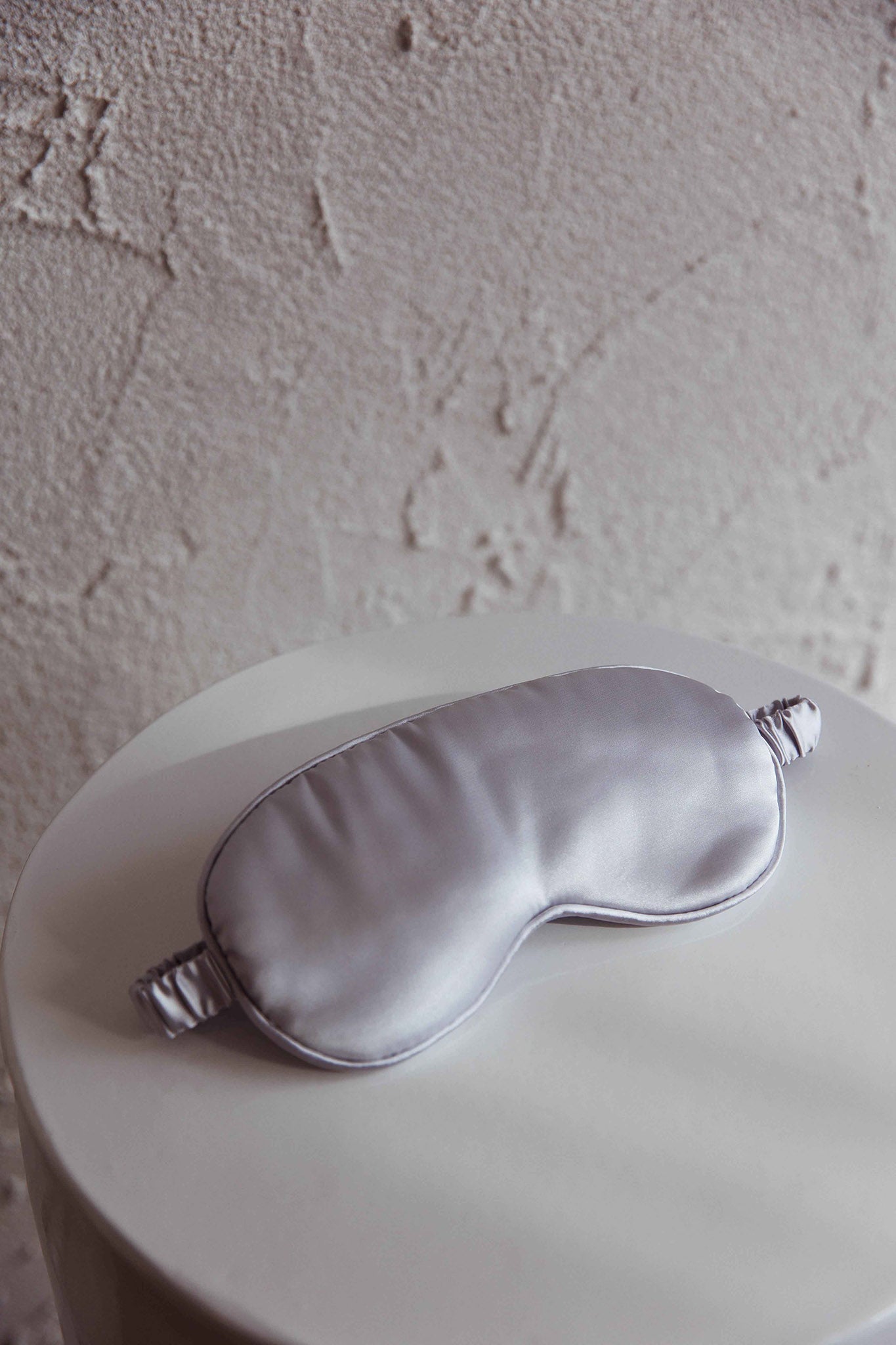 Sweet Dreams Satin Eye Mask Silver-Maymioy