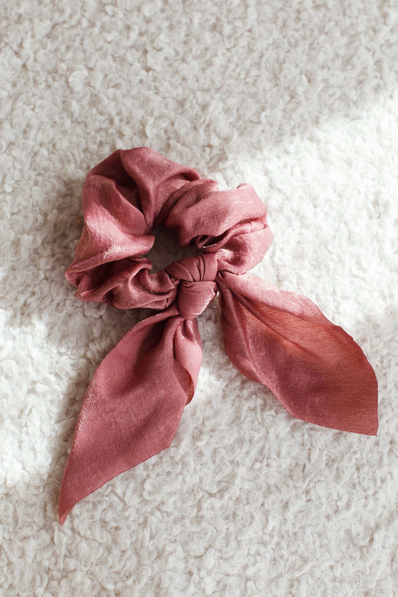 Calle Tie Scrunchie Rose-Maymioy