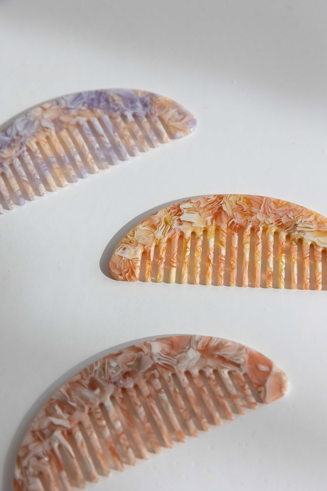 Willow Polished Comb Purple-Maymioy