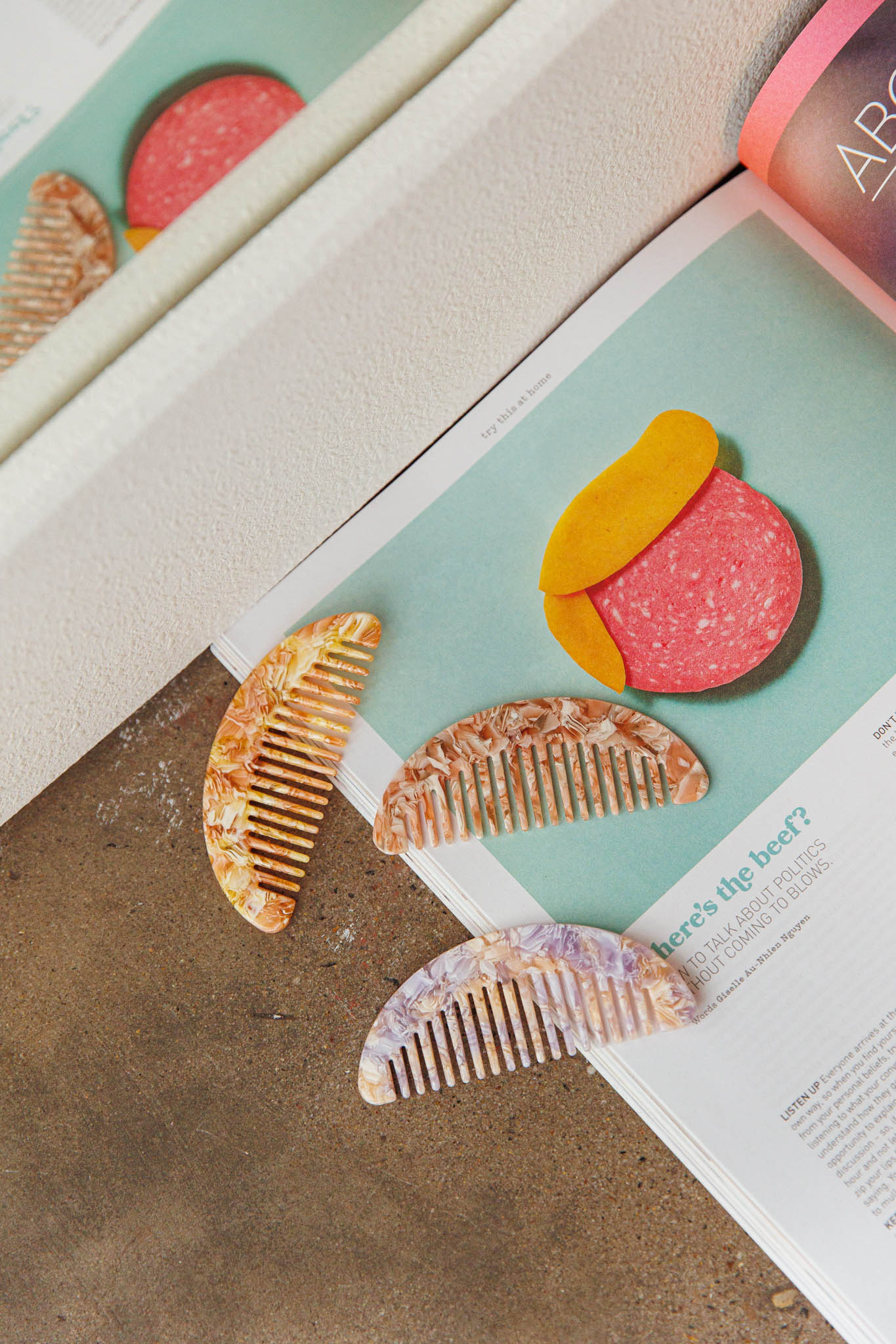 Willow Polished Comb Yellow-Maymioy