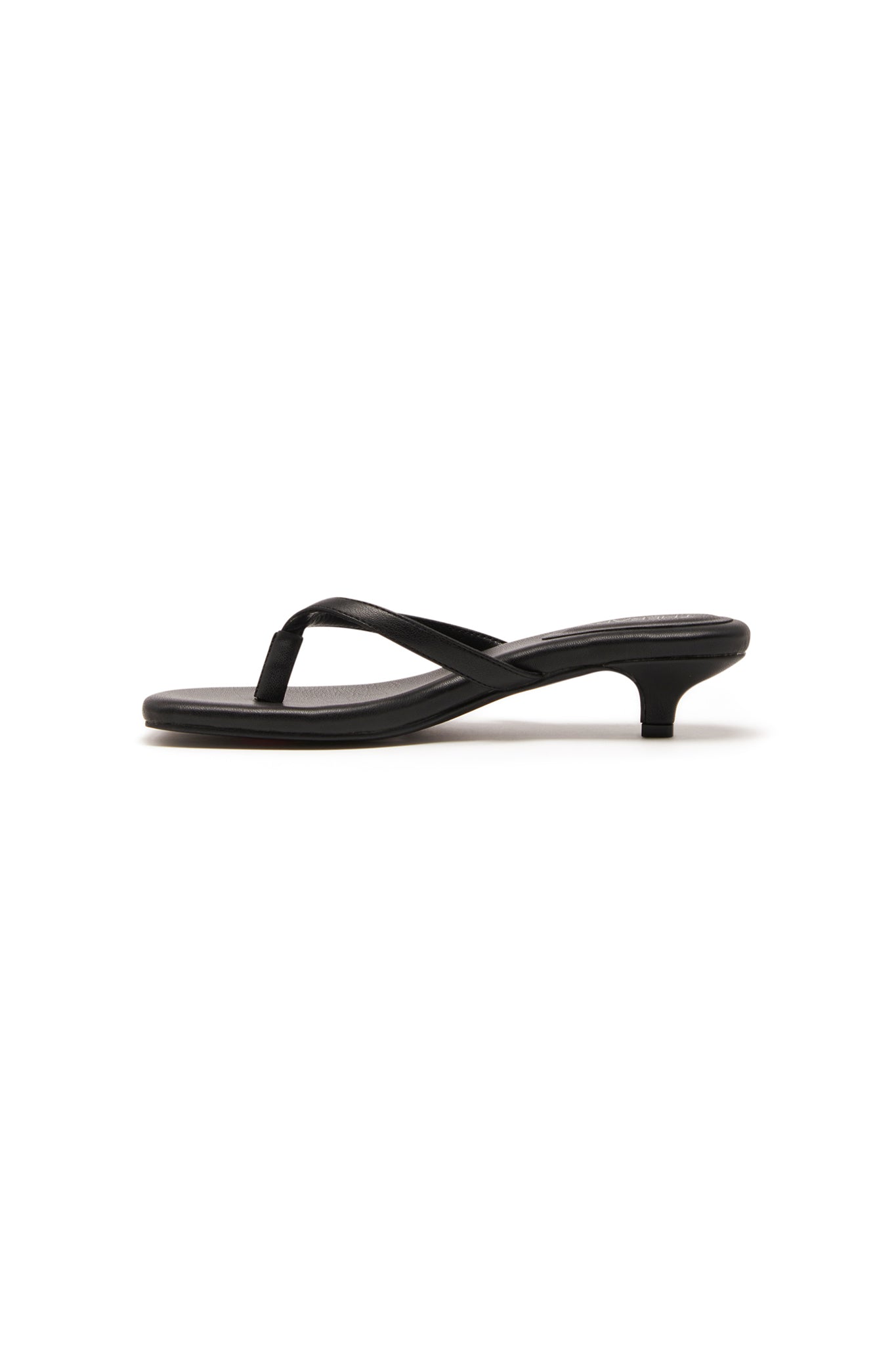 THERAPY Heatwave Thong Heel Black-Maymioy