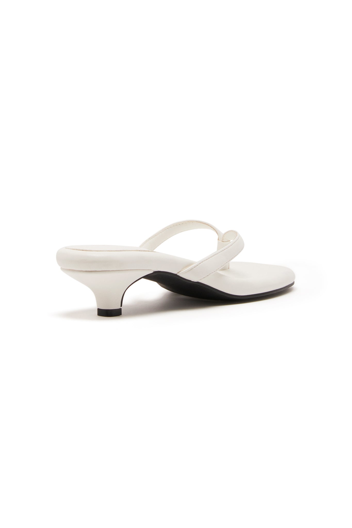 THERAPY Heatwave Thong Heel White-Maymioy