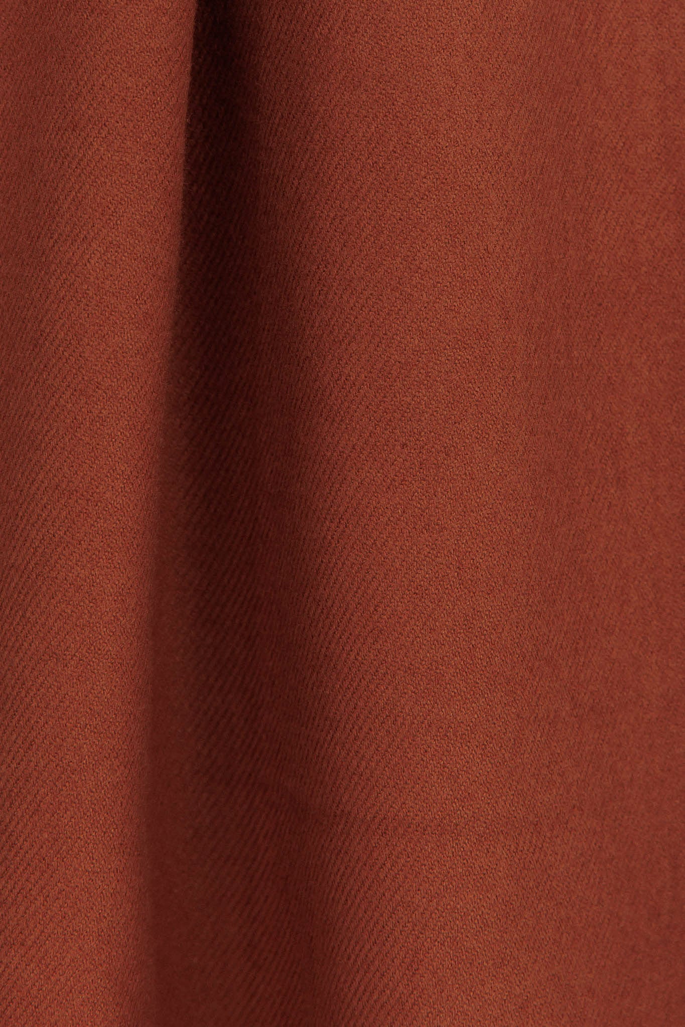 Diona Cashmere and Wool Fringed Scarf Brown-Maymioy