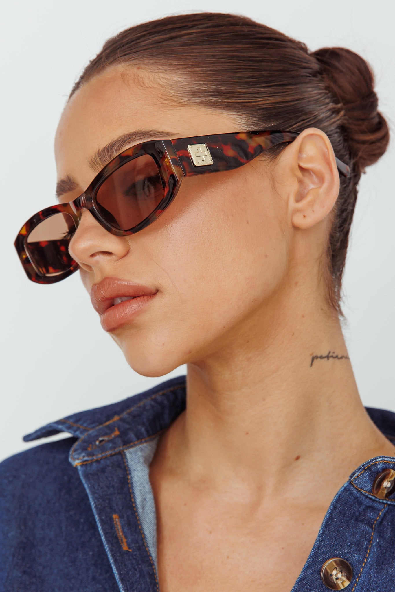 Peta And Jain Inez Sunglasses Tortoiseshell-Maymioy