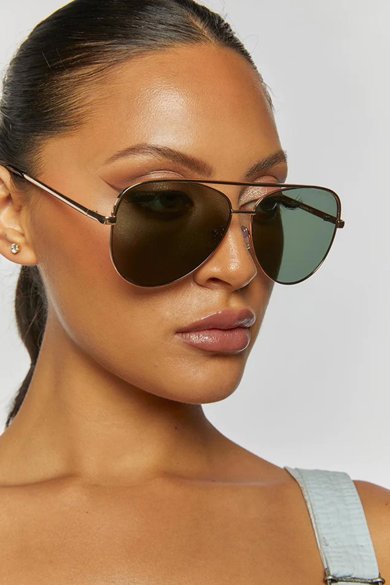 Peta And Jain Franki Sunglasses Gold-Maymioy