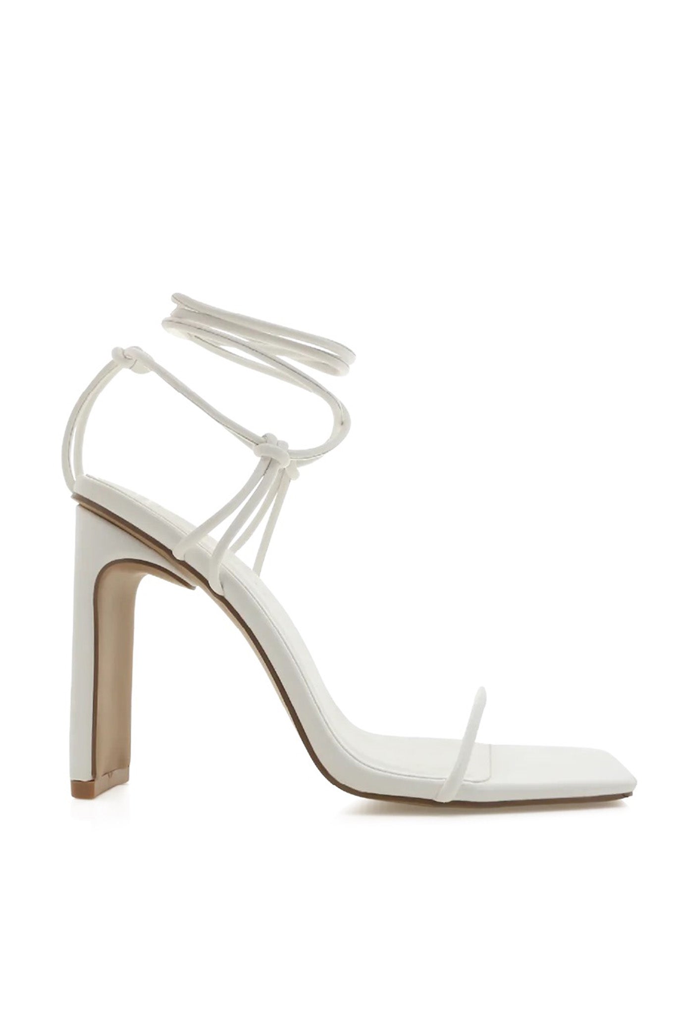 BiLLiNi Toniro Strappy High Heel White-Maymioy