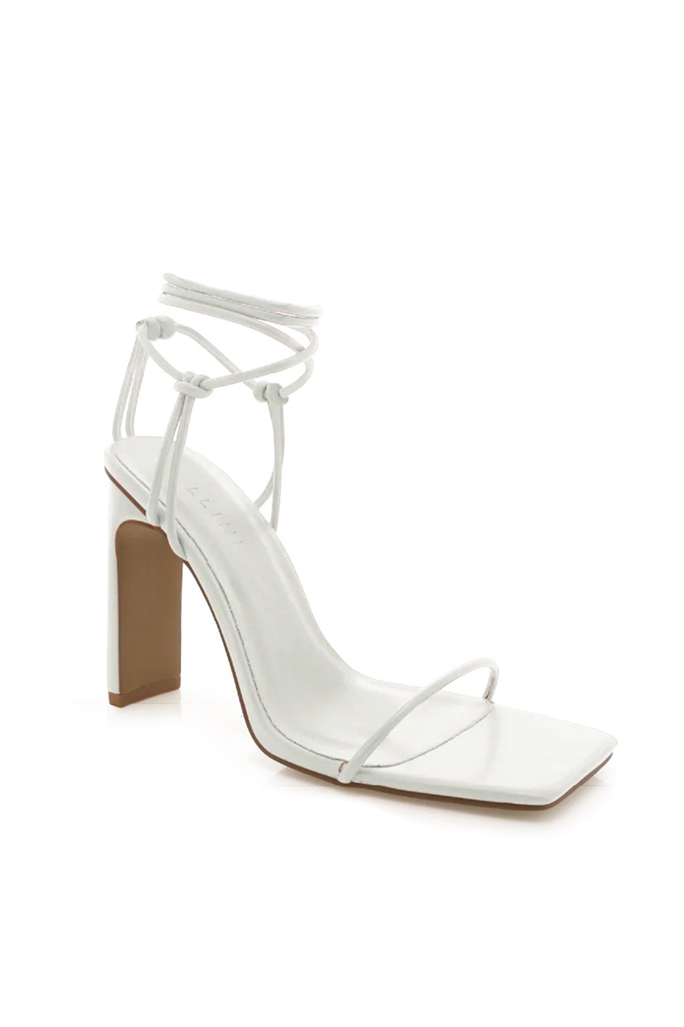 BiLLiNi Toniro Strappy High Heel White-Maymioy