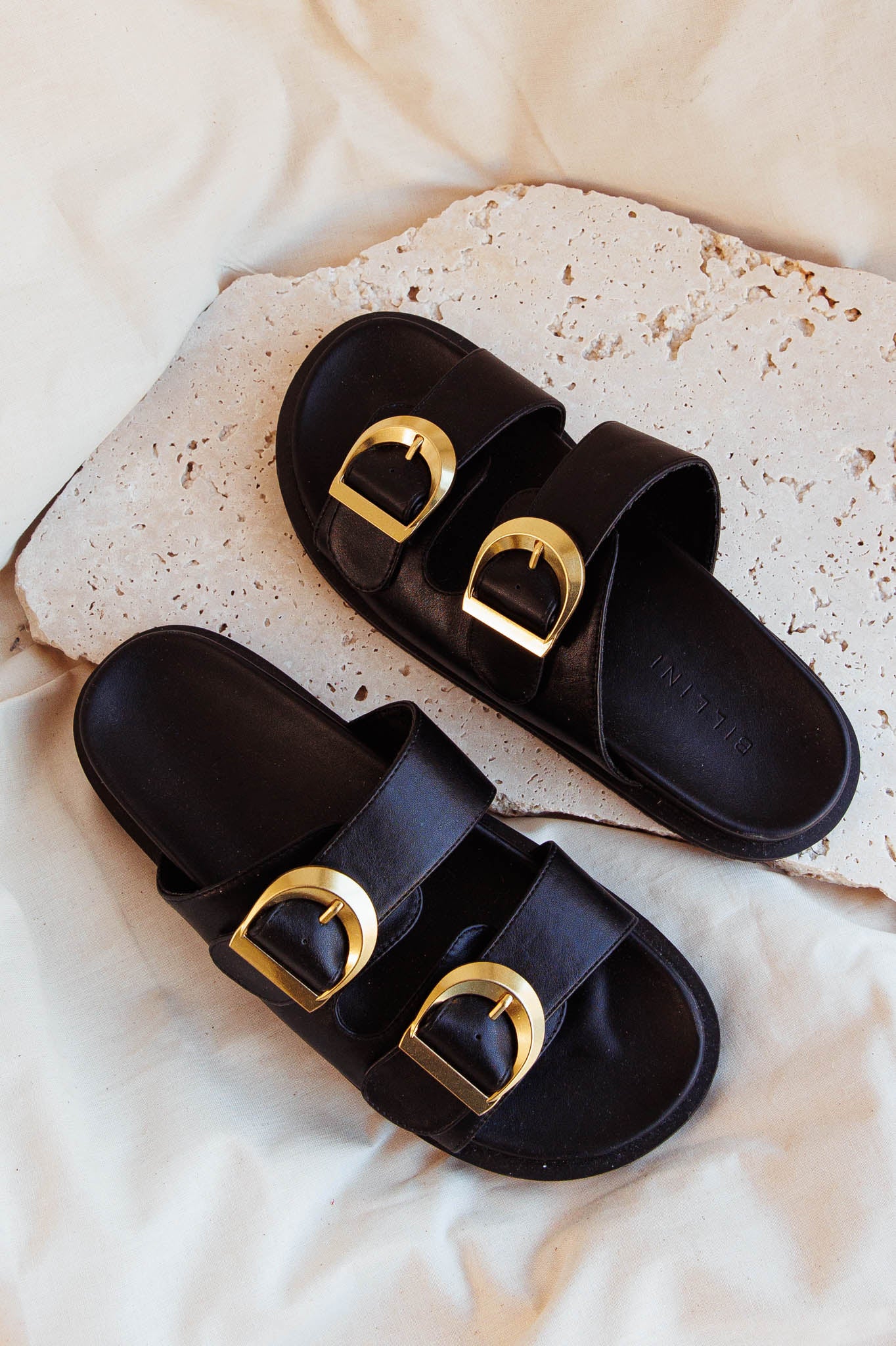 BiLLiNi Tayo Slide Black-Maymioy