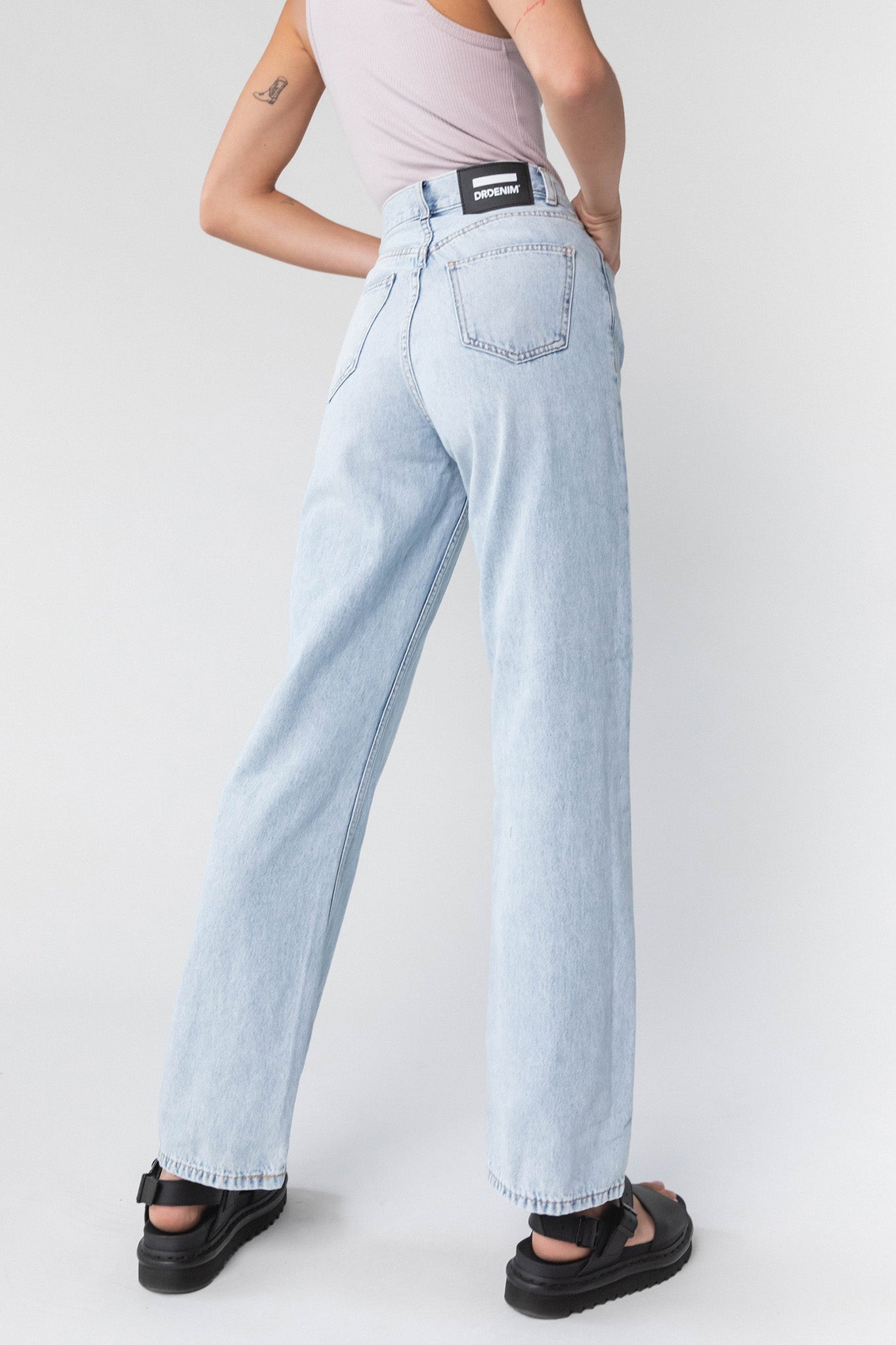 DR DENIM Echo Jeans Bleach Sky-Maymioy