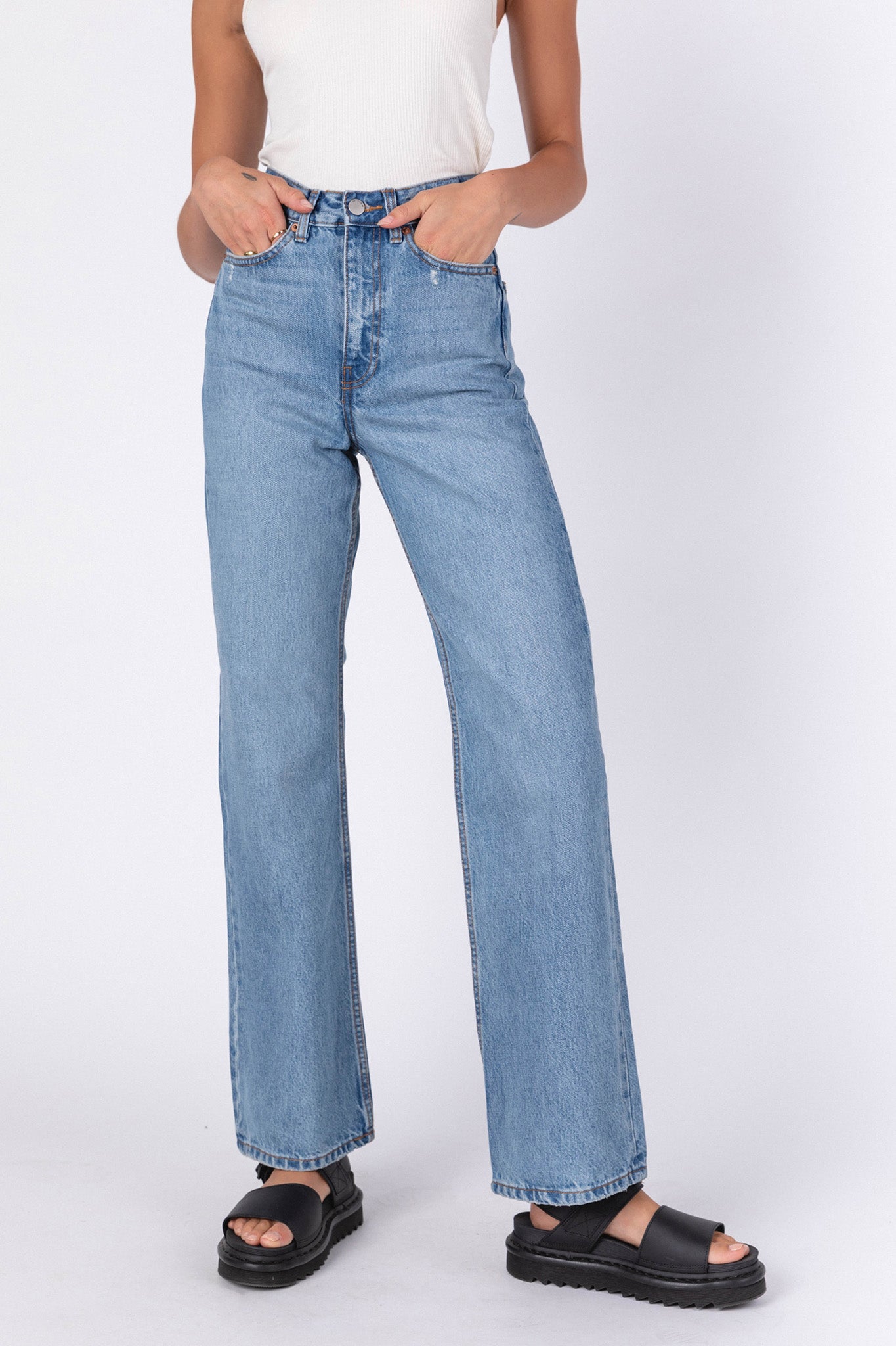 DR DENIM Echo Jeans Blue Jay-Maymioy