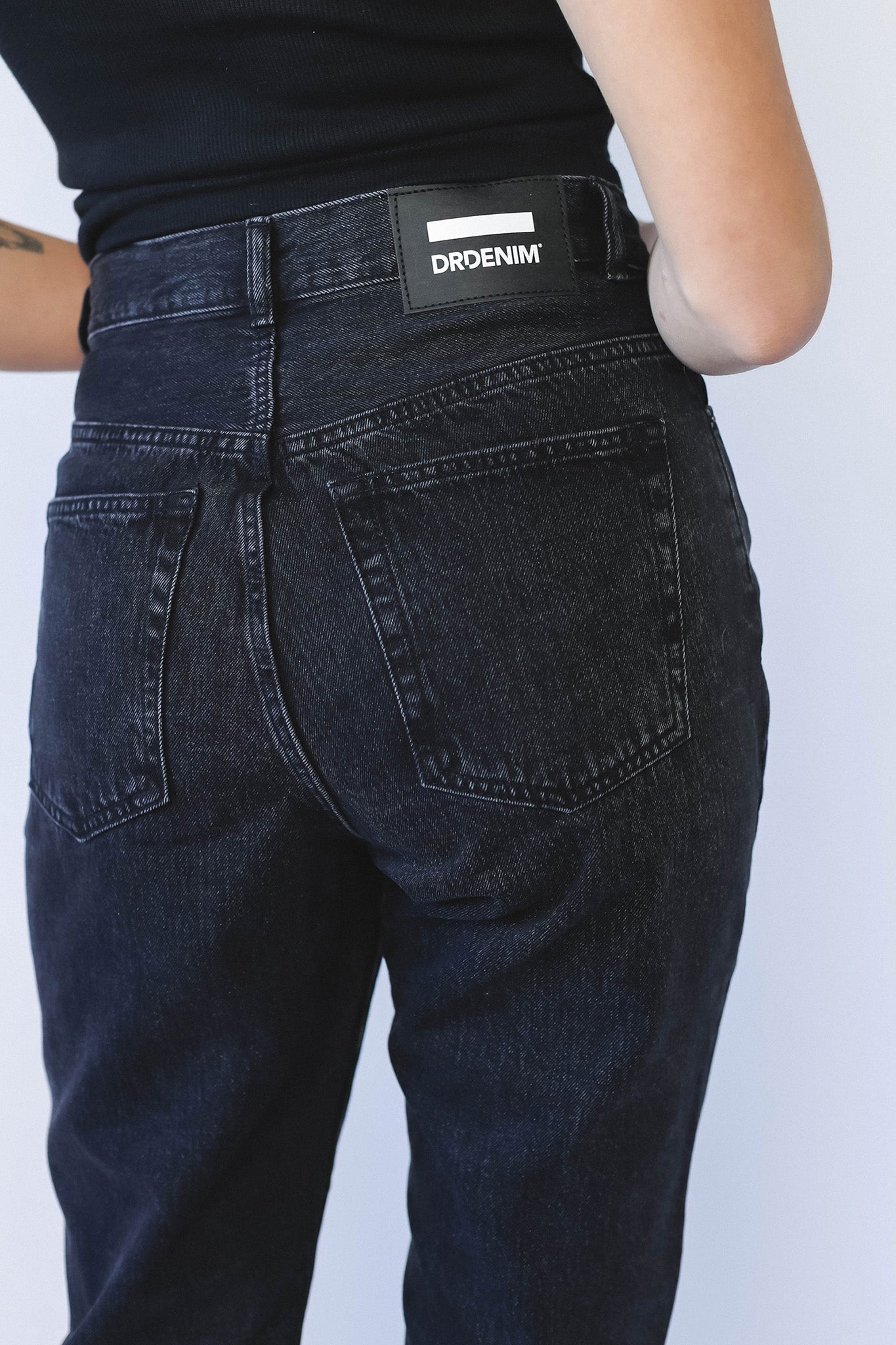 DR DENIM Nora Jeans Black Retro-Maymioy