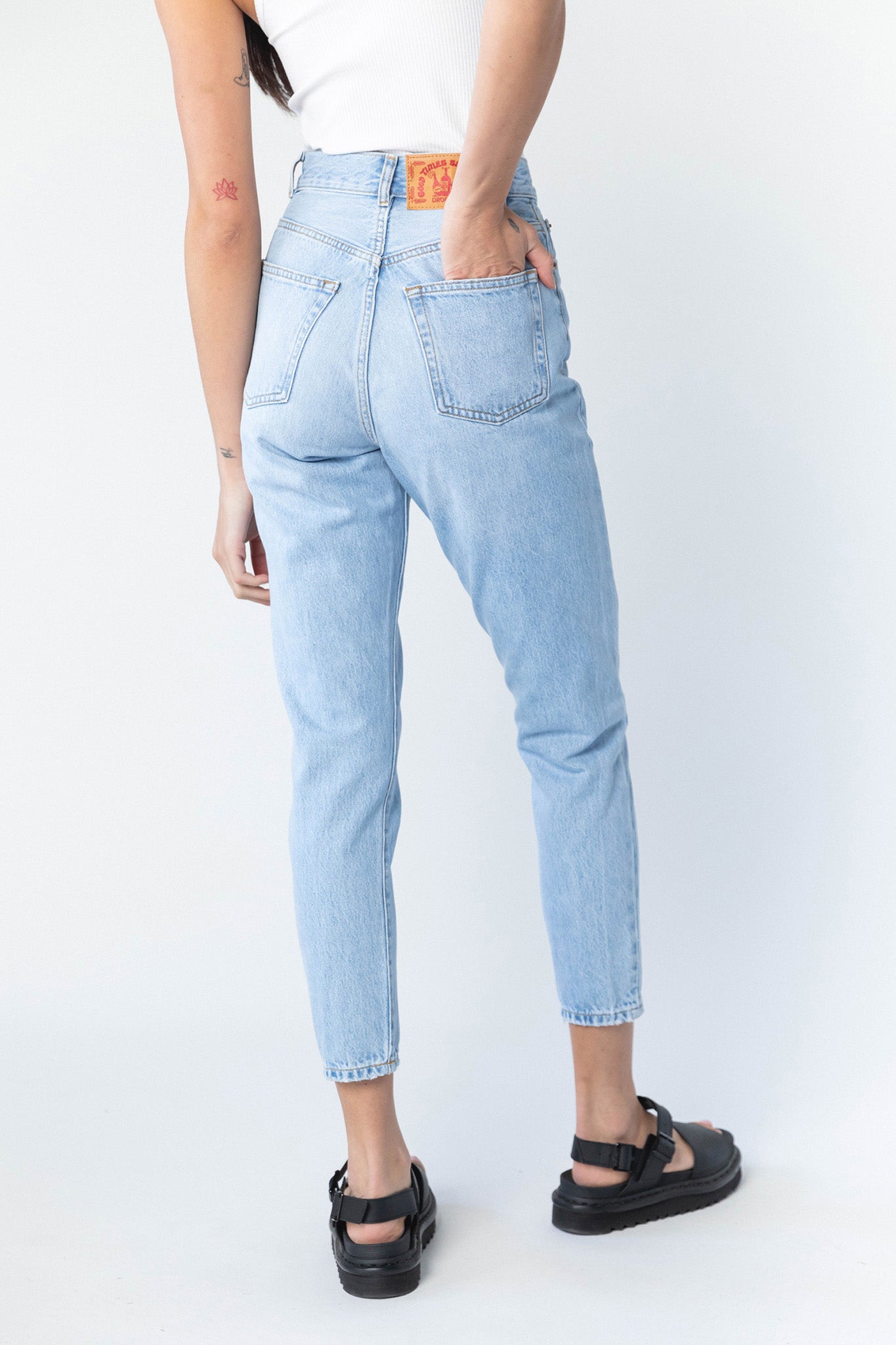 DR DENIM Nora Jeans Light Blue Jay-Maymioy