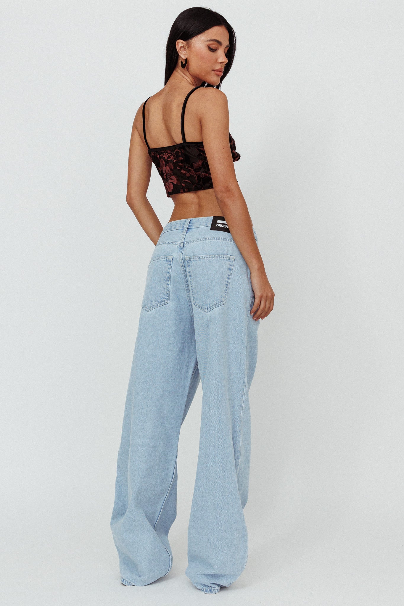 DR DENIM Donna Baggy Jeans Pebble Superlight Retro-Maymioy