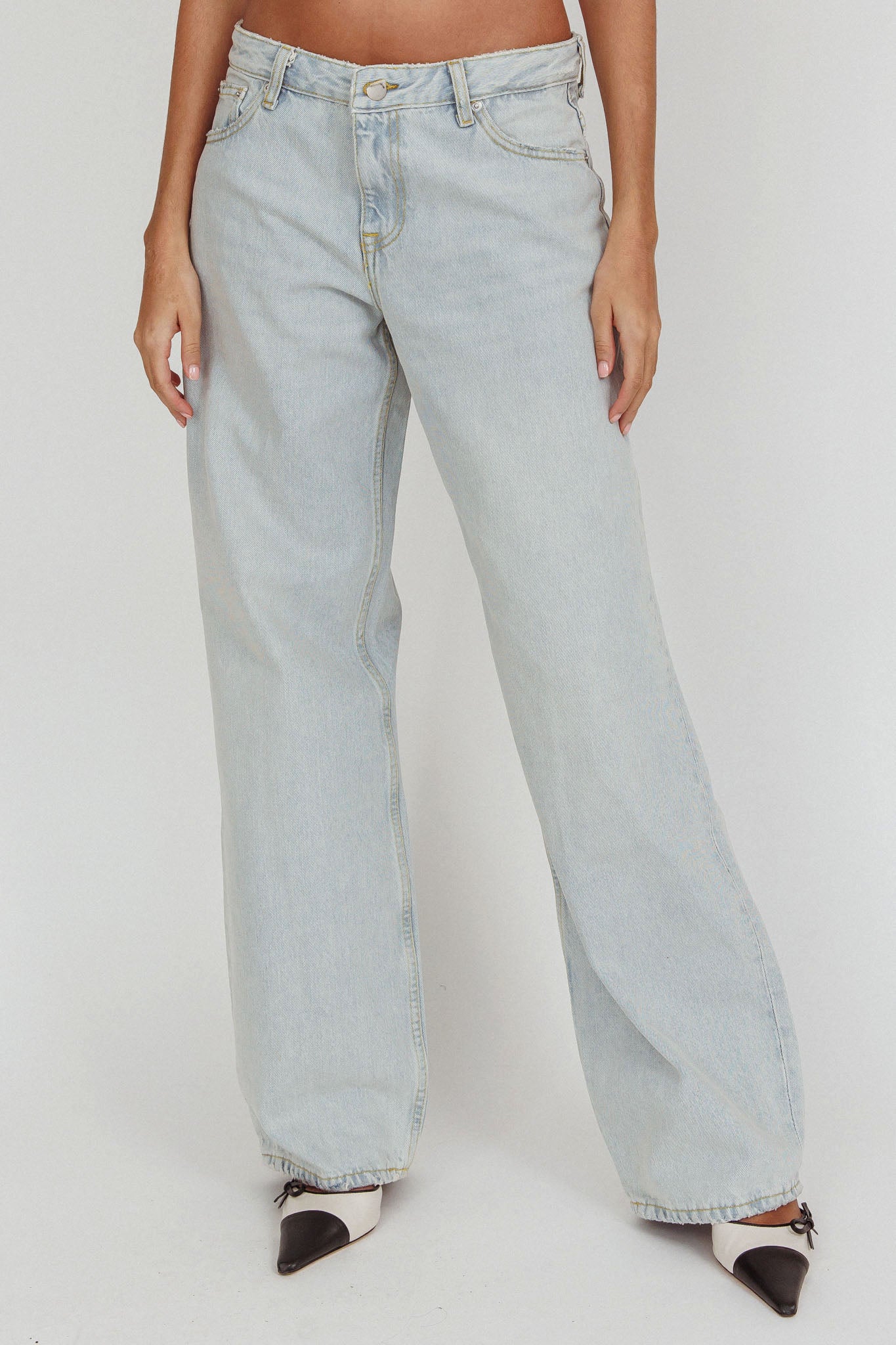 DR DENIM Hill Low Jeans Canyon Pale Worn-Maymioy