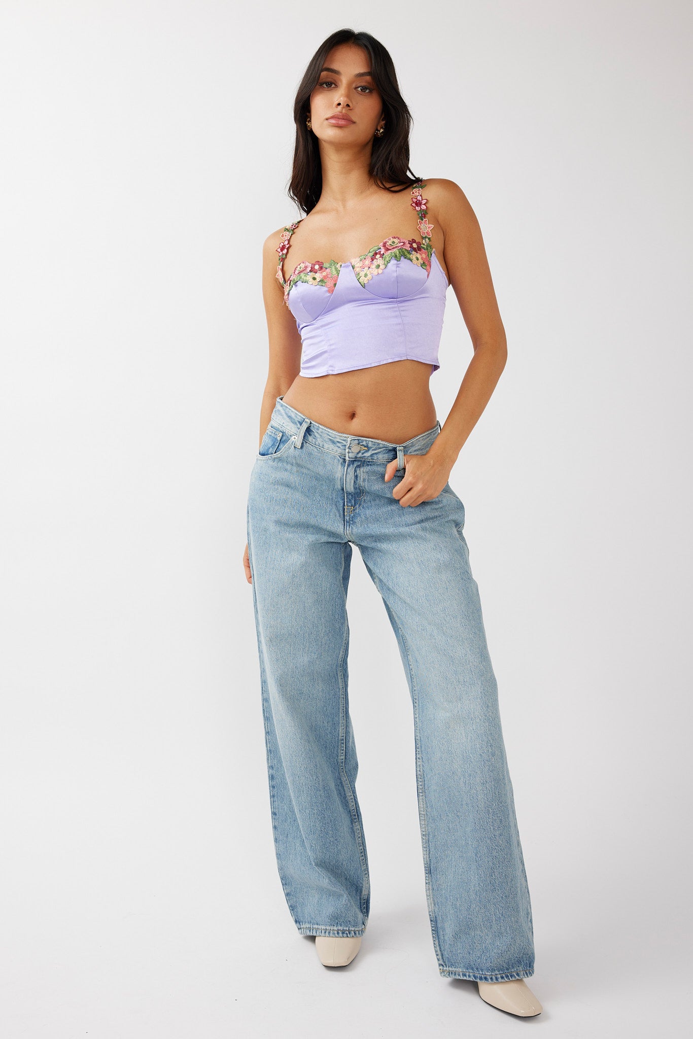 DR DENIM Hill Low Jeans Drift Light Blue-Maymioy