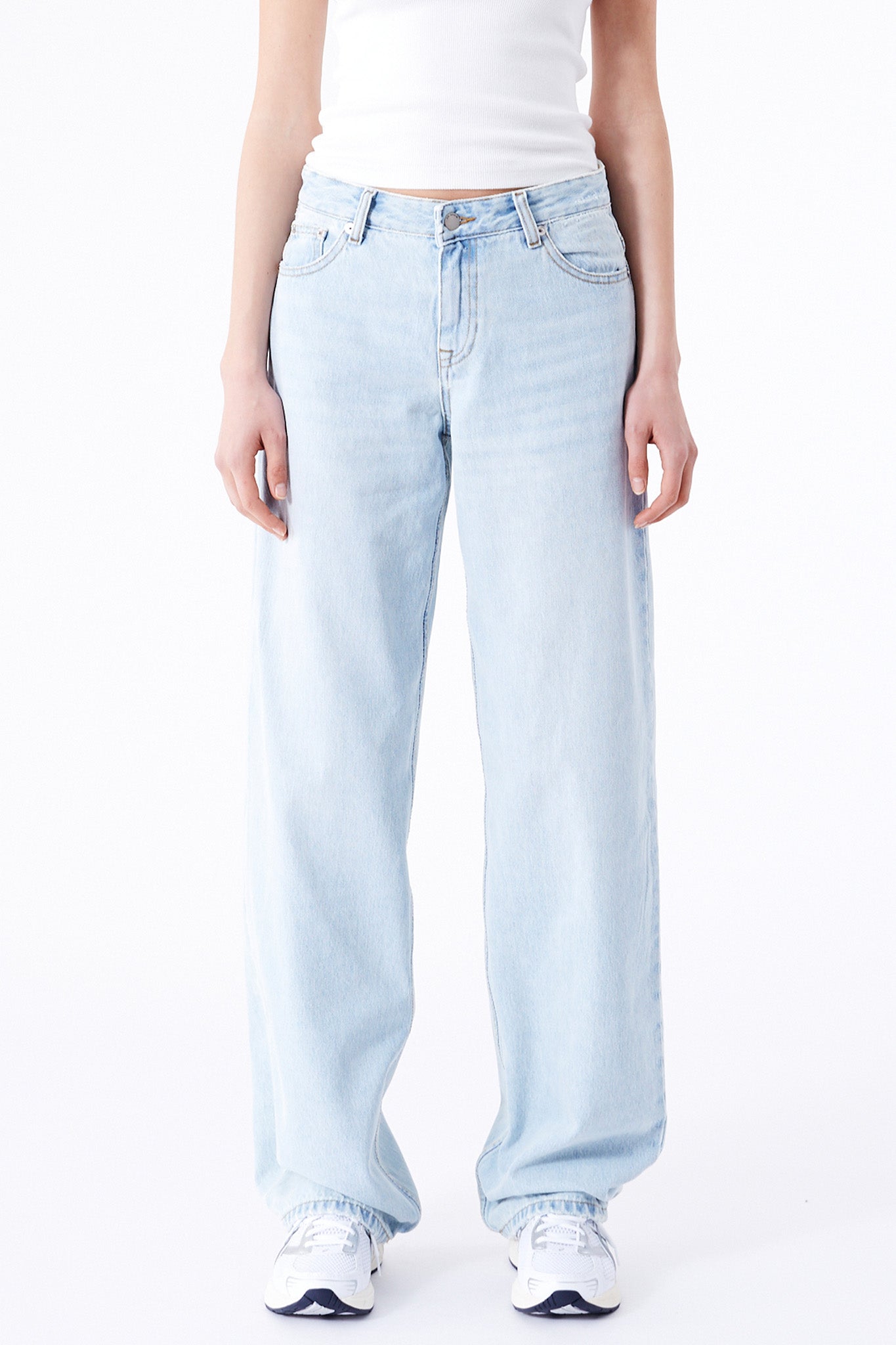 DR DENIM Hill Low Jeans Pale-Maymioy