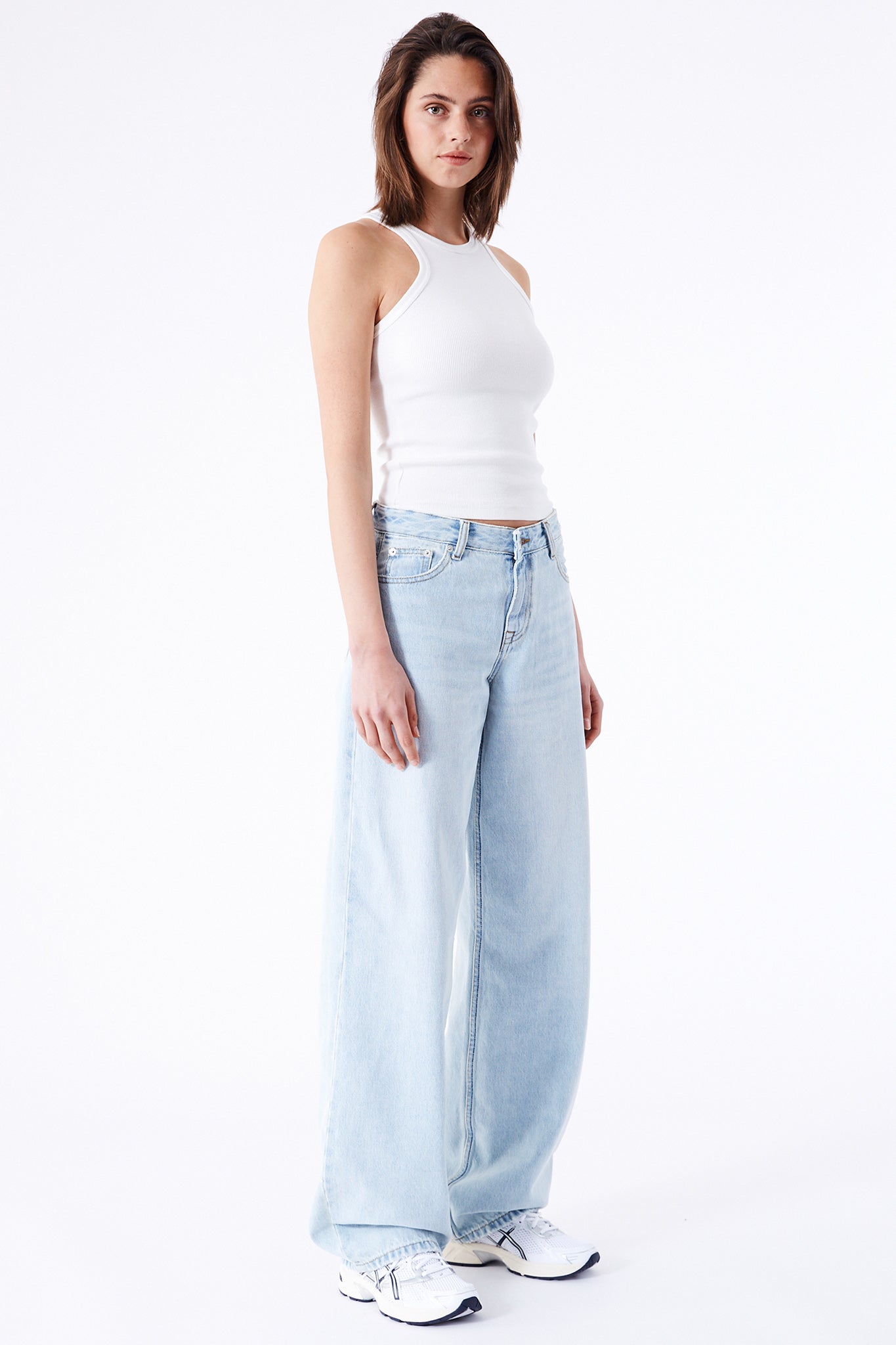 DR DENIM Hill Low Jeans Pale-Maymioy