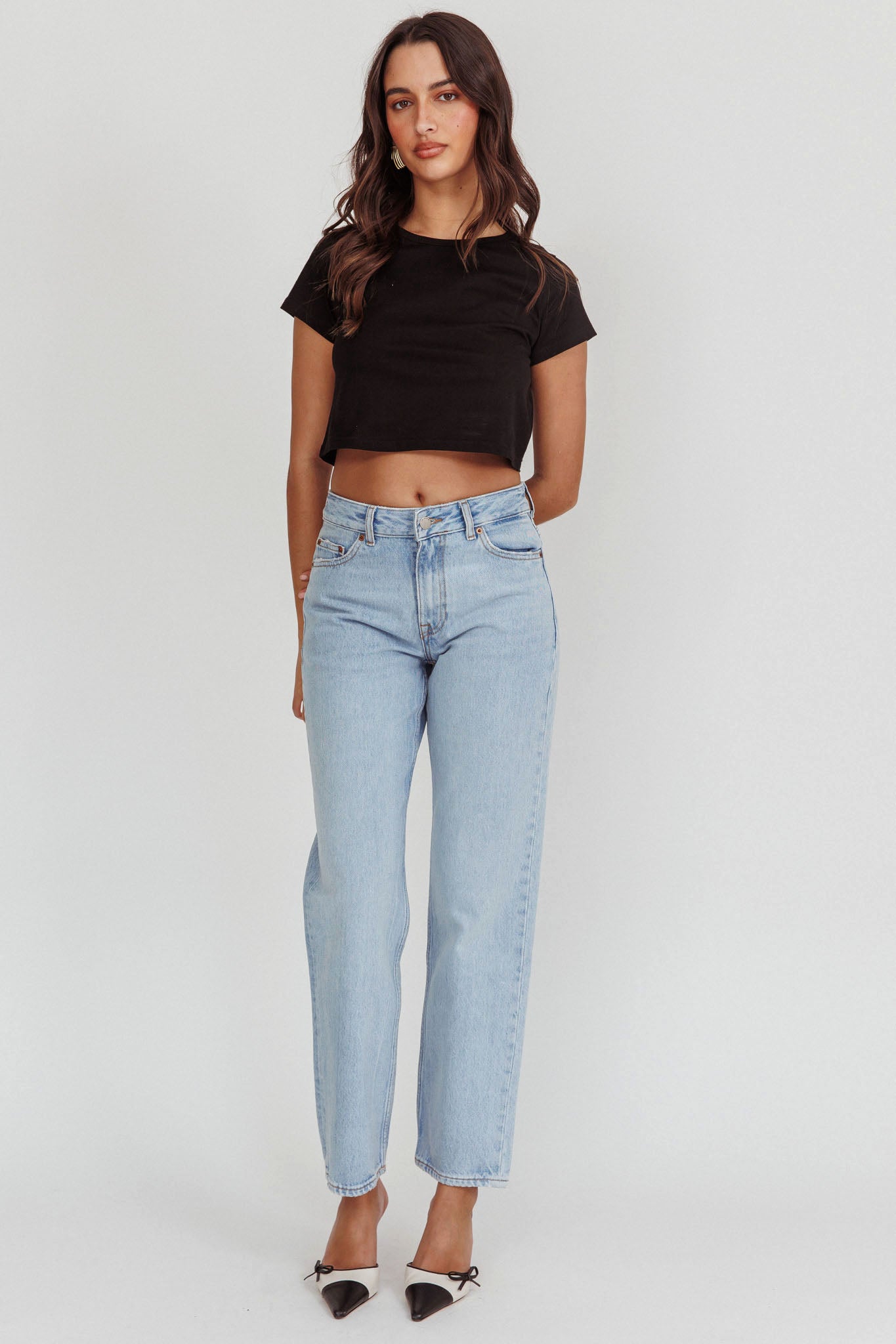 DR DENIM Arch Straight Jeans Stream Light Used-Maymioy