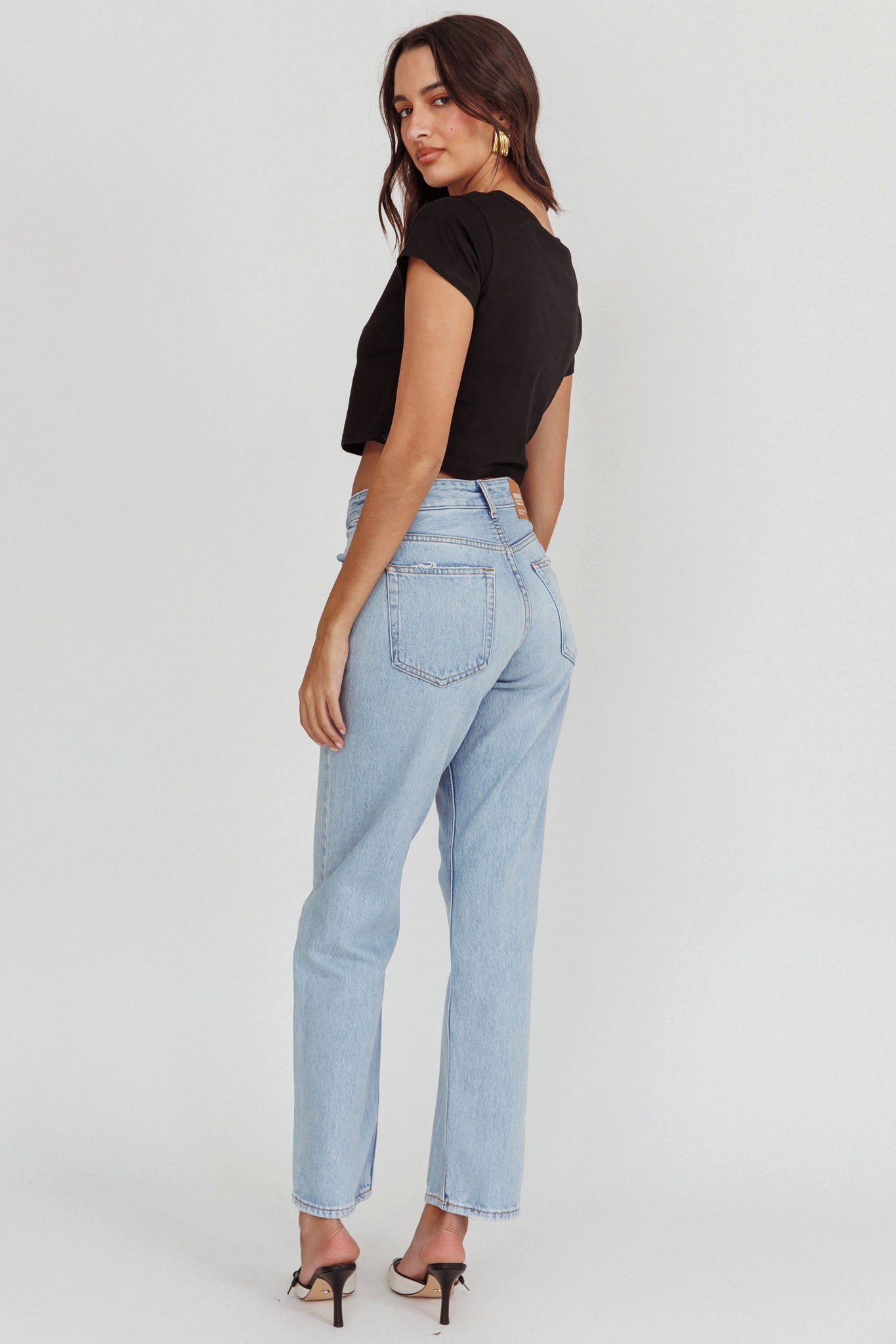 DR DENIM Arch Straight Jeans Stream Light Used-Maymioy