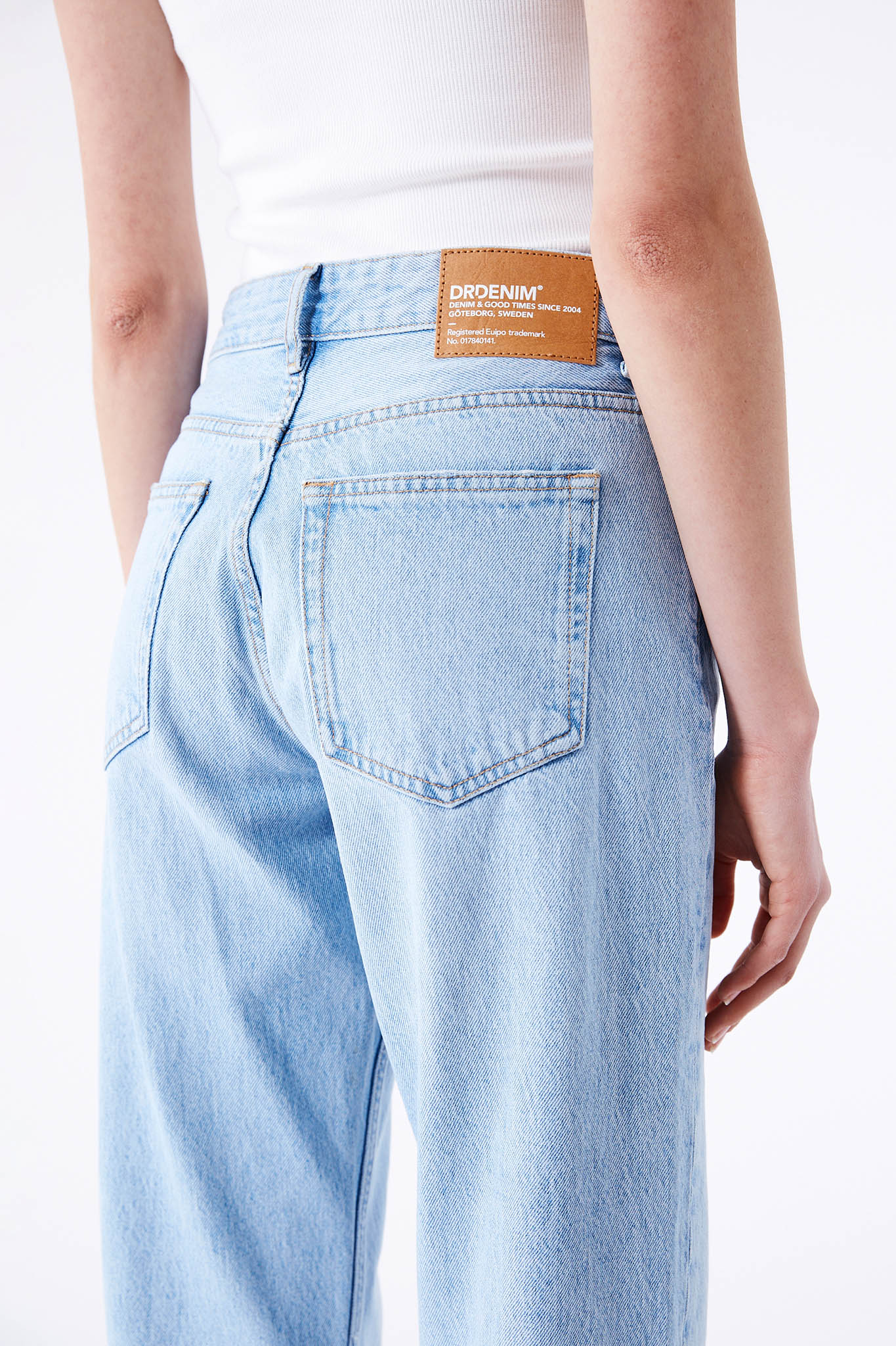 DR DENIM Arch Jeans Stream Light Used-Maymioy