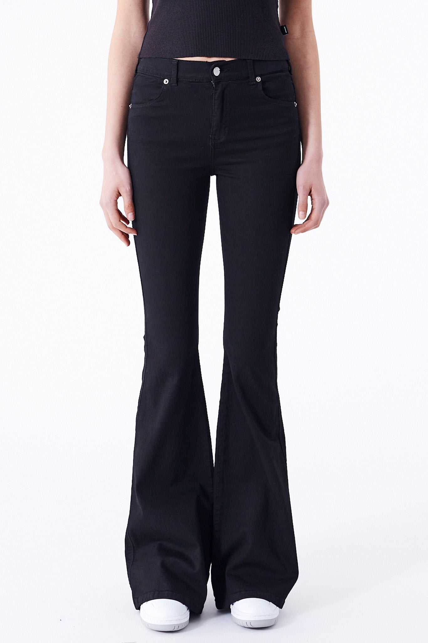 DR DENIM Macy Jeans Black-Maymioy