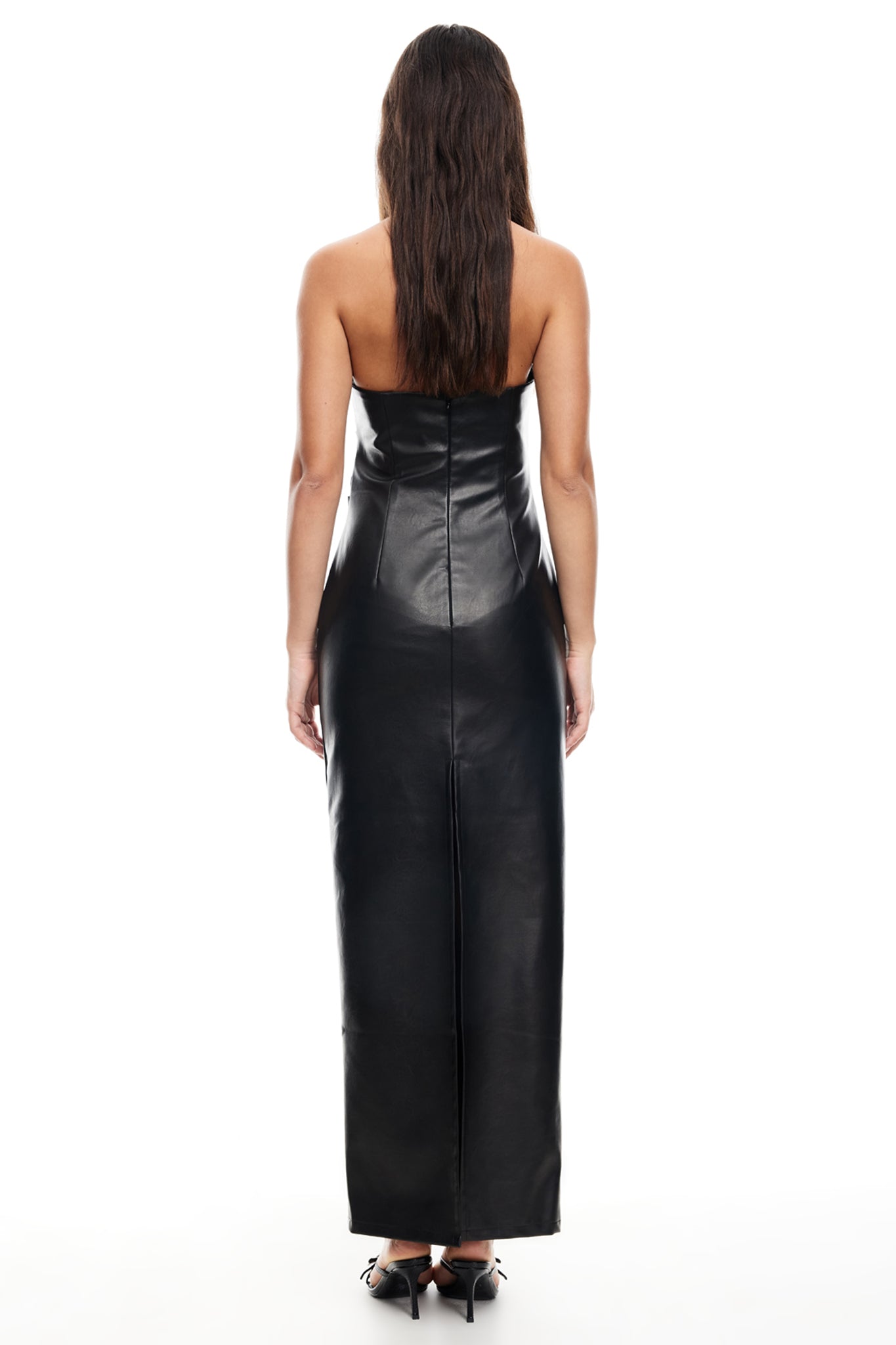 LIONESS 1999 Maxi Dress Onyx-Maymioy