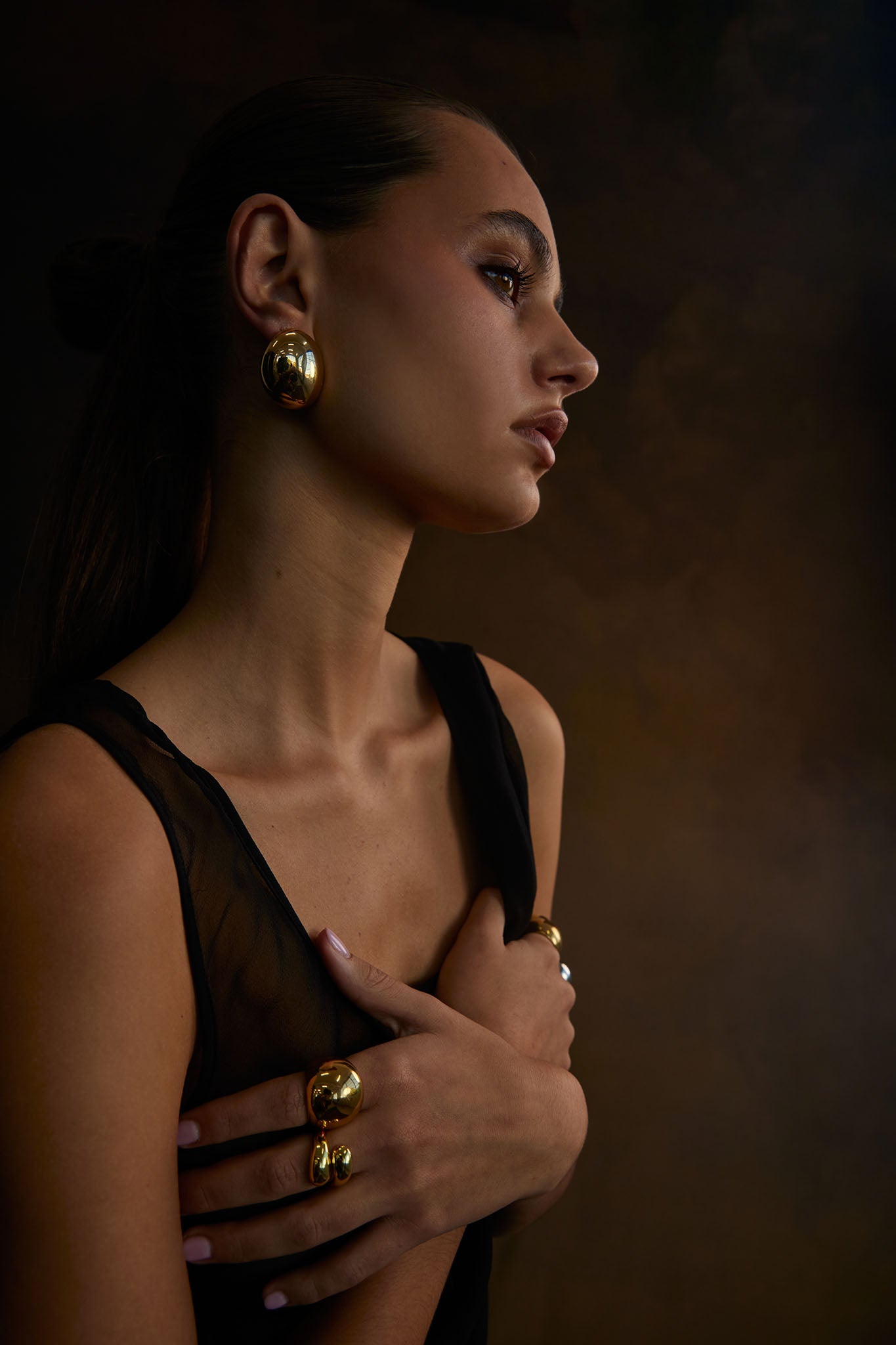 NOAH Knuckle Ring Gold-Maymioy