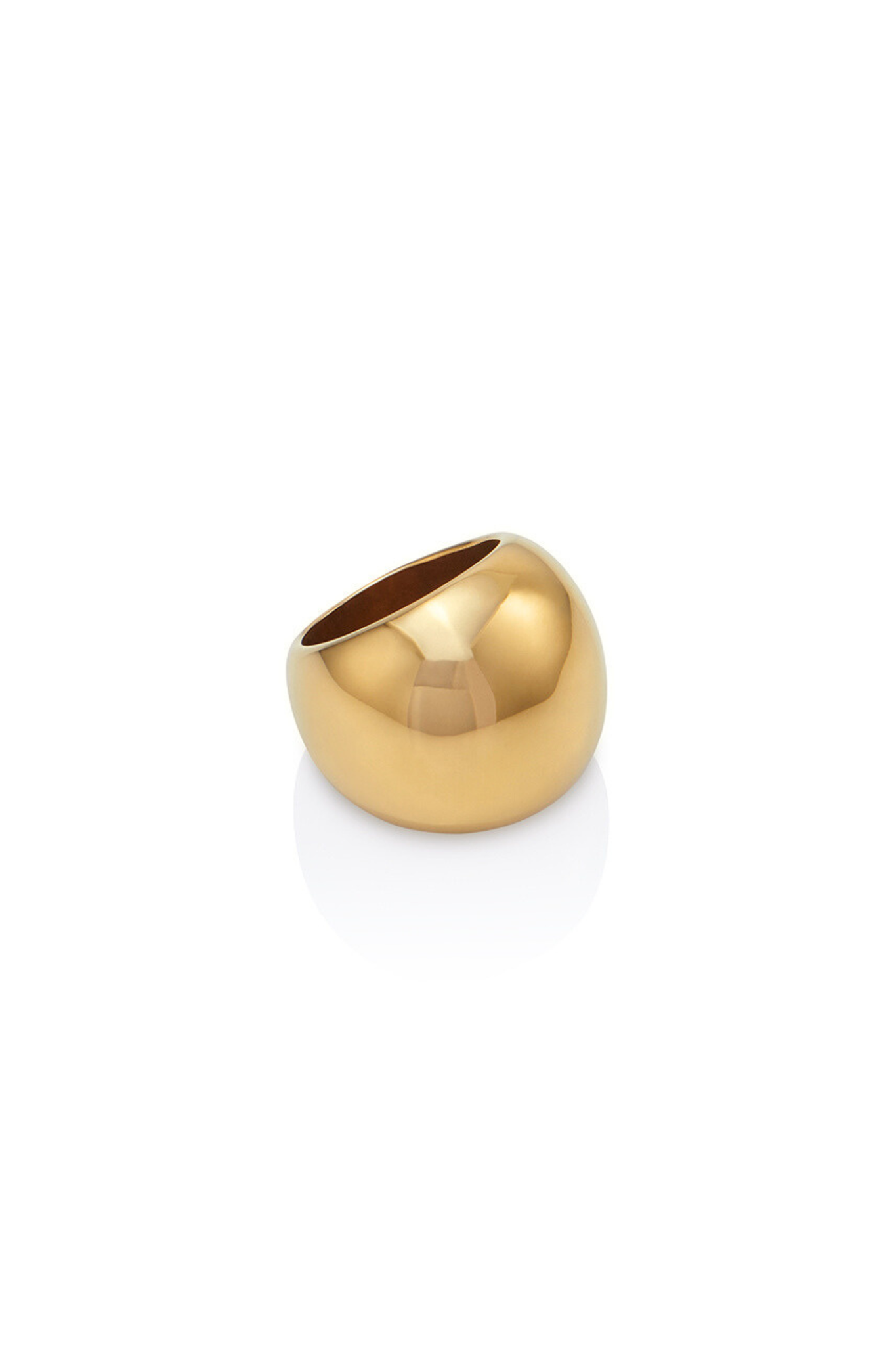 NOAH Chunky Ring Large Gold-Maymioy