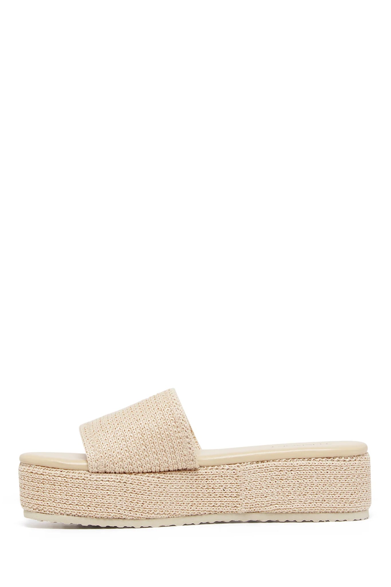 THERAPY Avery Flatform Sandal Raffia Natural-Maymioy