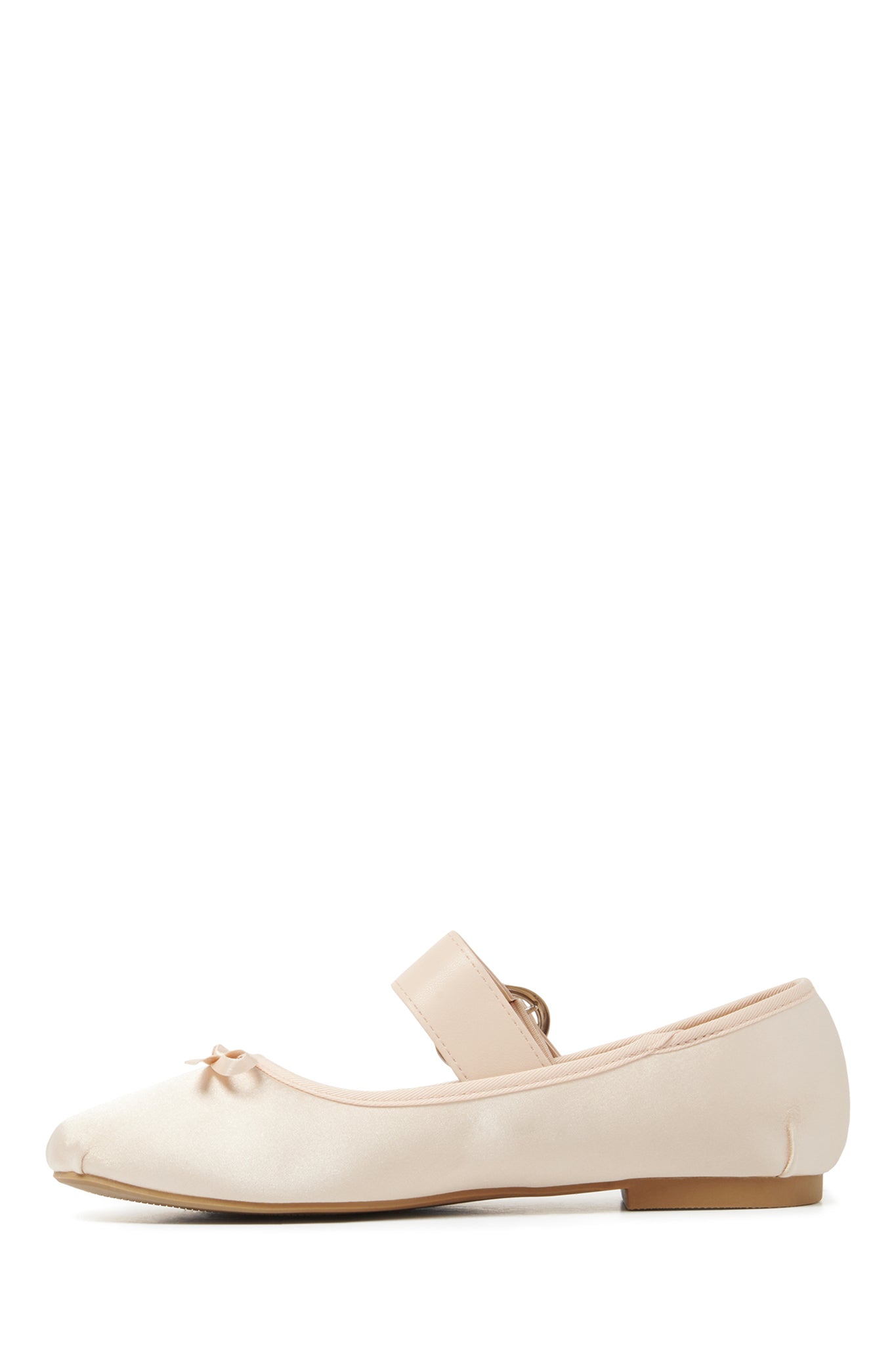 THERAPY Mesmerize Ballet Flat Blush Satin-Maymioy