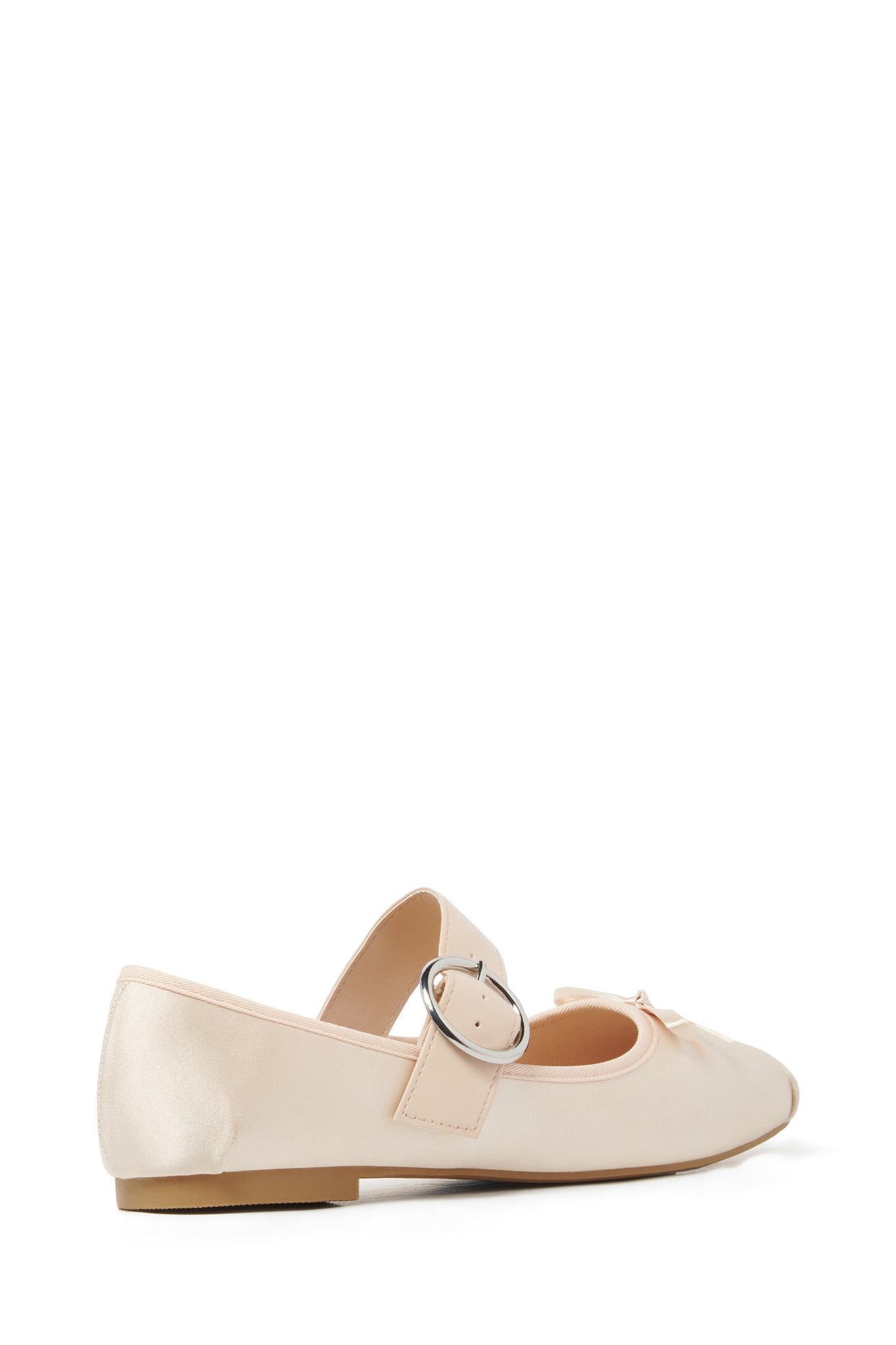 THERAPY Mesmerize Ballet Flat Blush Satin-Maymioy