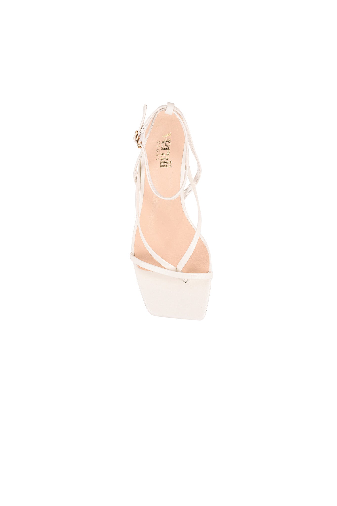 VERALi Maeve Kitten Heel Chalk White-Maymioy
