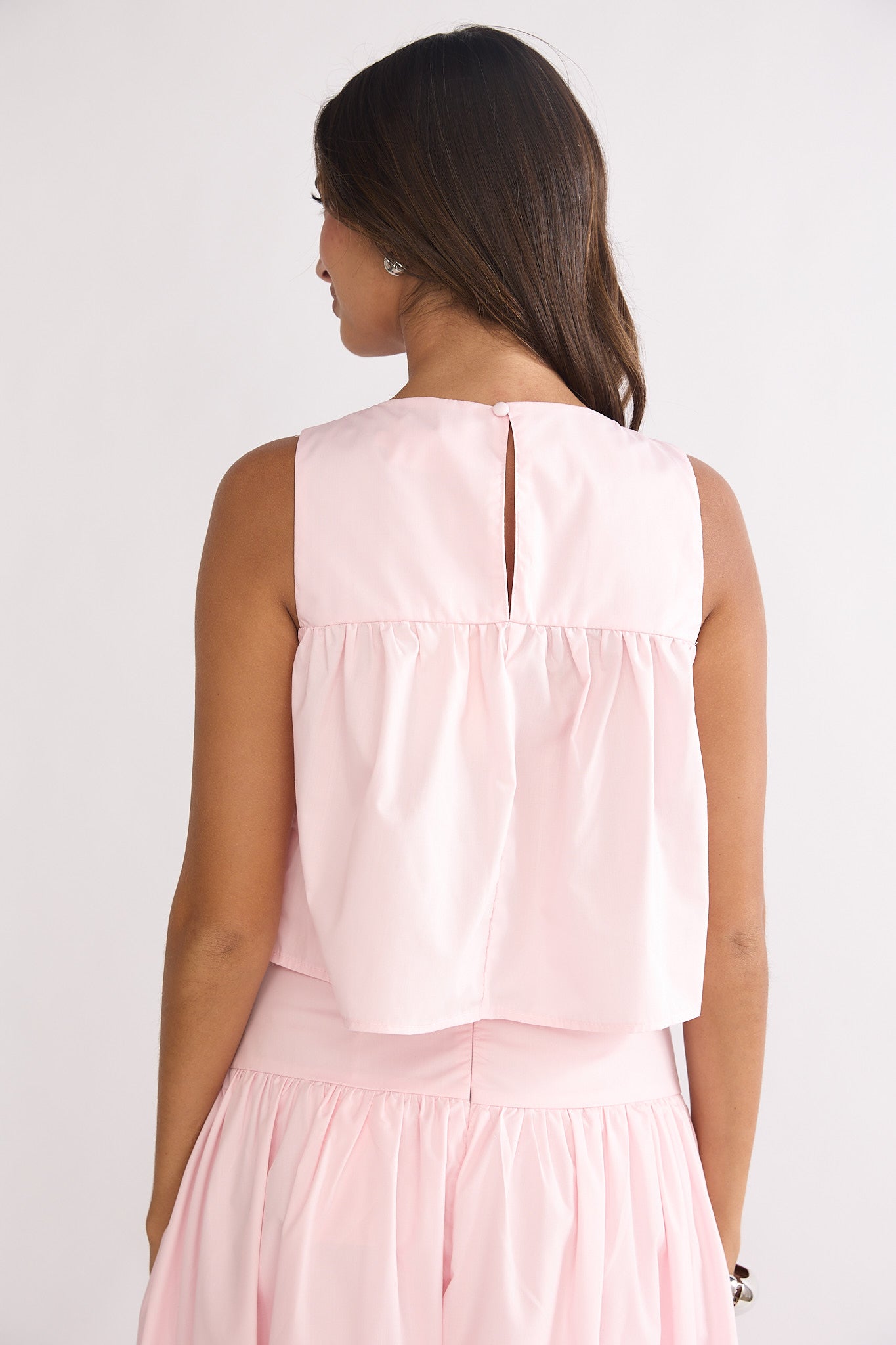 Starlina Babydoll Top Rosewater-Maymioy