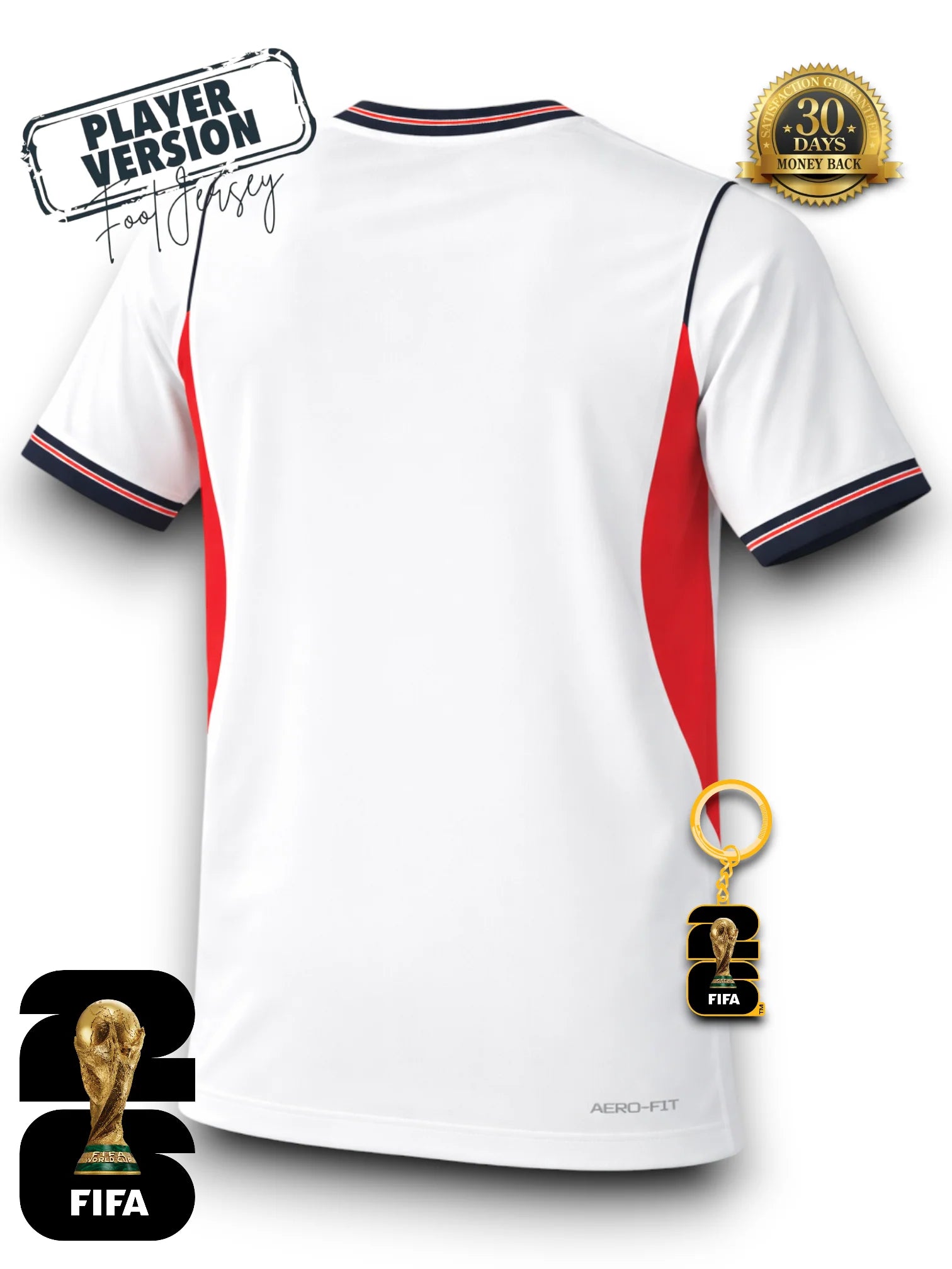 England World Cup 2026 Jersey - Player Version