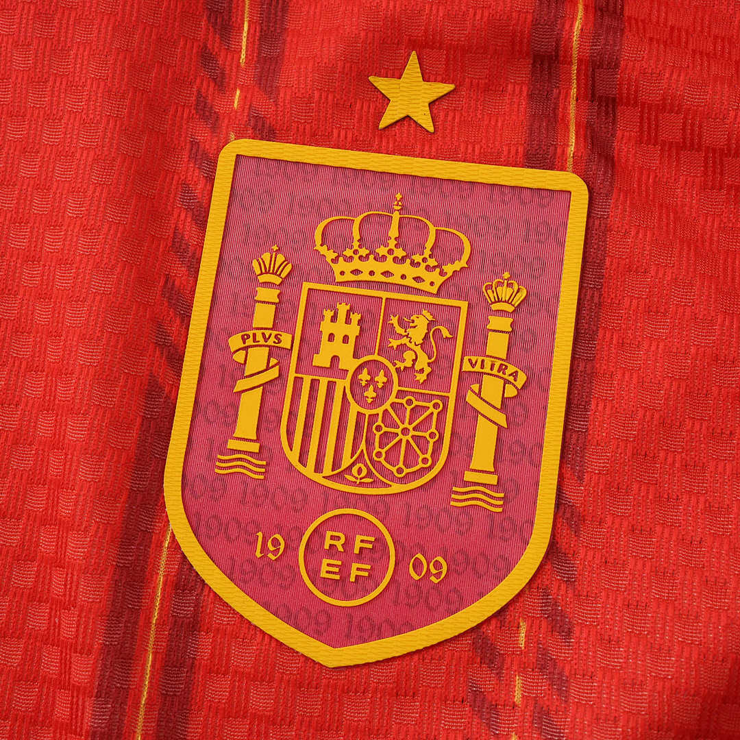 Spain World Cup 2026 Jersey Player Version - Long Sleeve