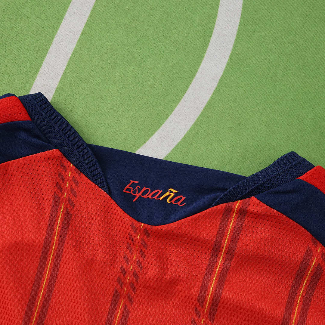 Spain World Cup 2026 Jersey Player Version - Long Sleeve