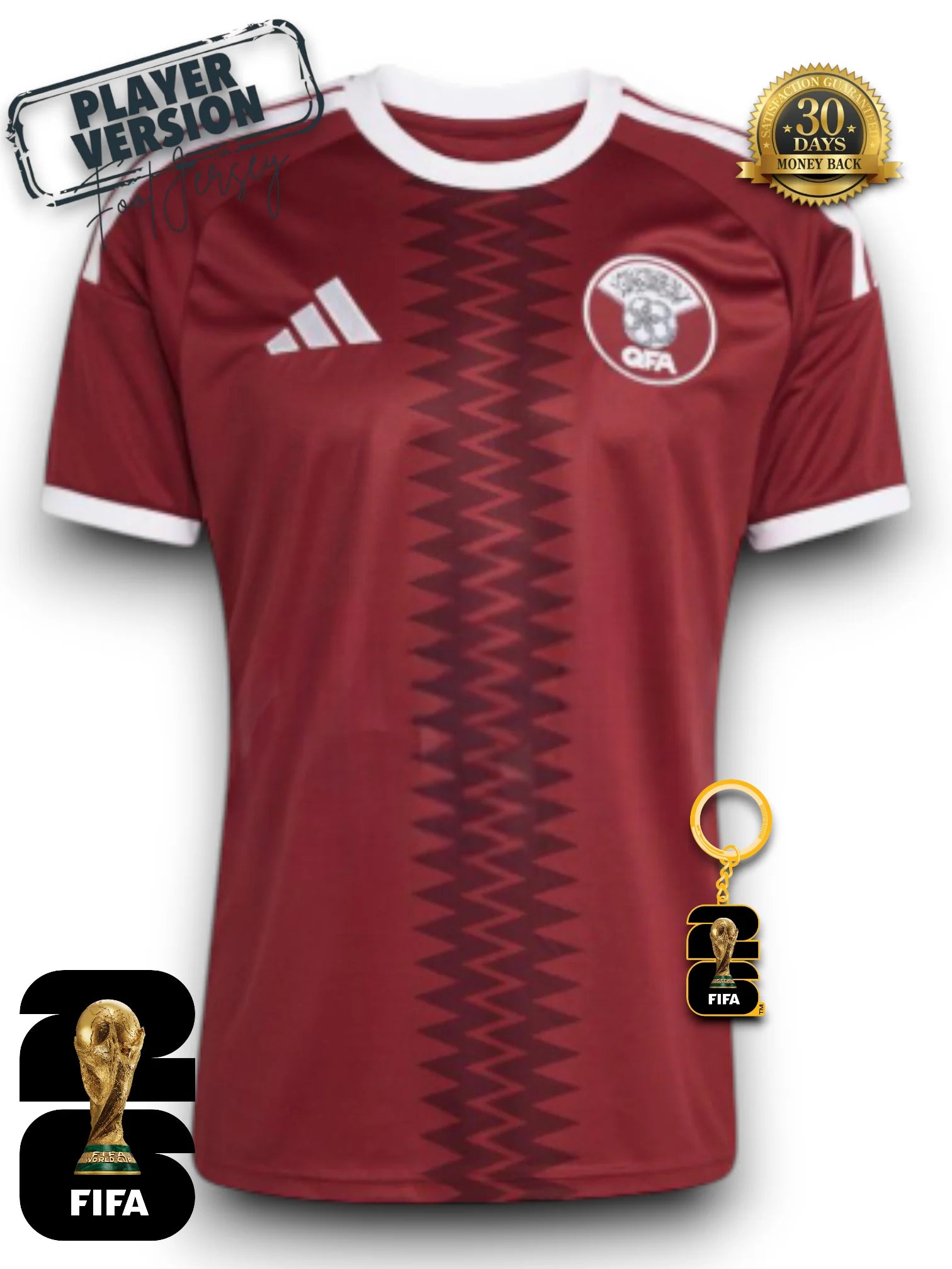 Qatar World Cup 2026 Jersey - Player Version