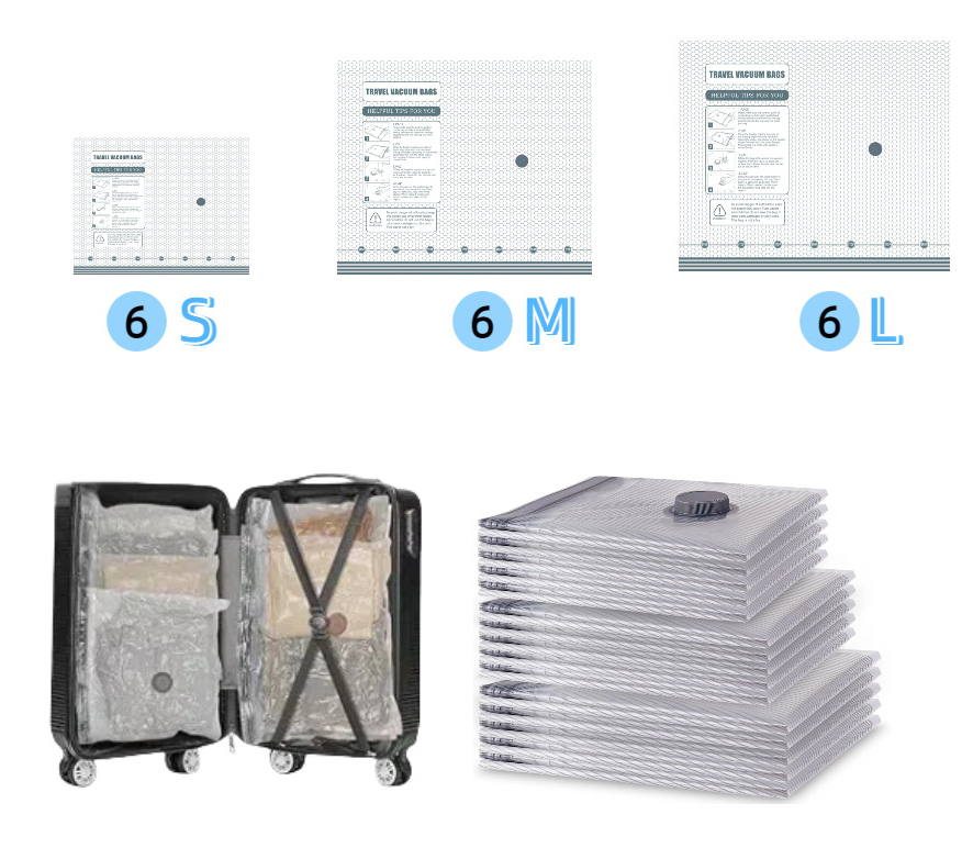 ✨Last Day 49% OFF✨X7 Cordless Travel Vacuum Bag
