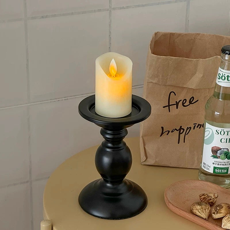 "Noir" Candle Holder