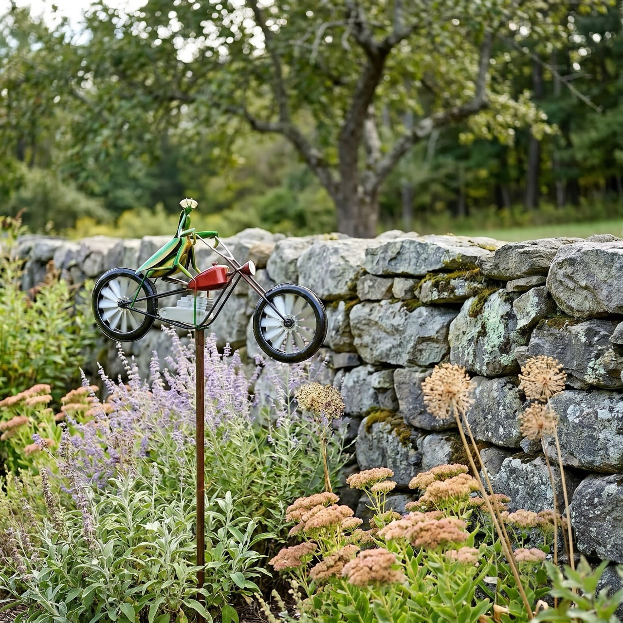 Vermont Whirligig - Meticulously crafted Tin Garden Wind Spinner
