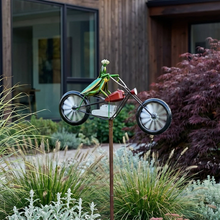Vermont Whirligig - Meticulously crafted Tin Garden Wind Spinner