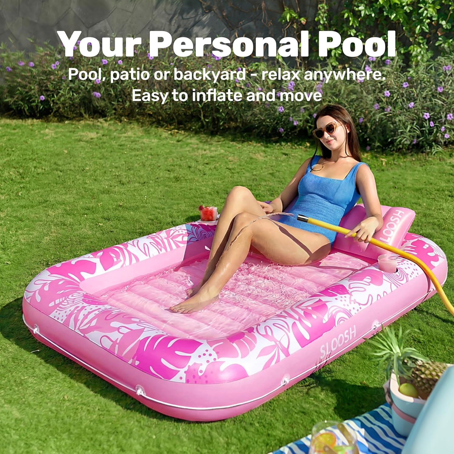 Square Turtle Shell Leaf Inflatable Pool Float Bed – Thick PVC Sunbathing Water Lounge for Summer Pool & Lake