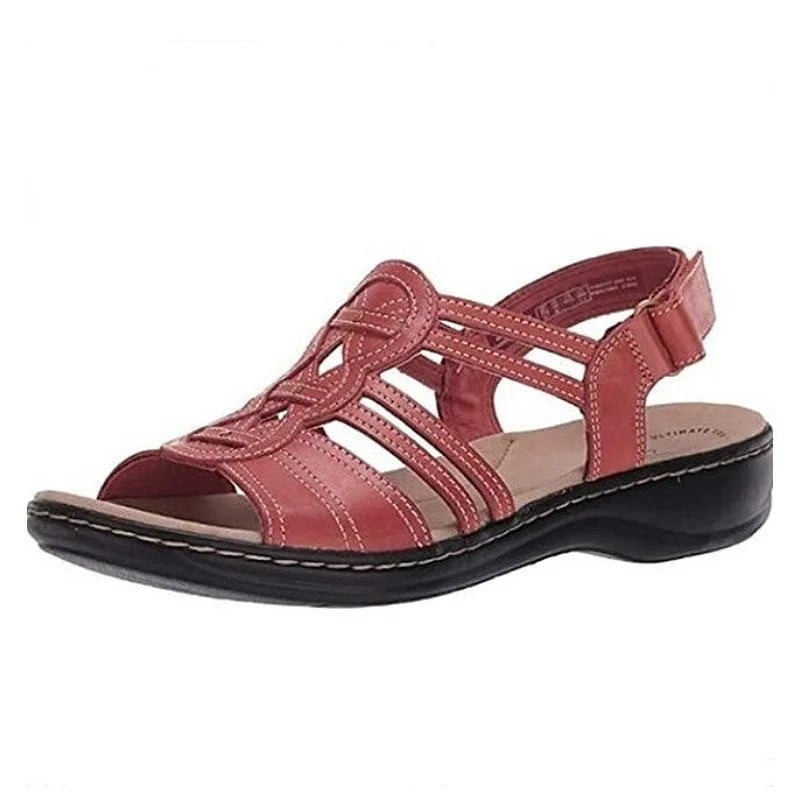 Women Casual Orthopedic Bohemian Sandals Nonslip Back Strap Beach