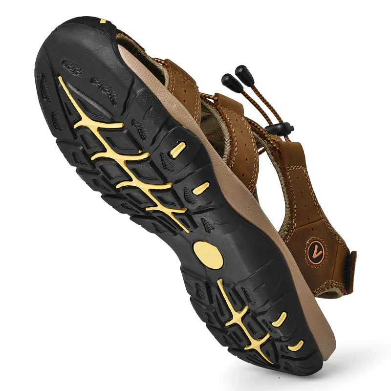 ErgoStride™ | All-Terrain Comfort Sandals for Men