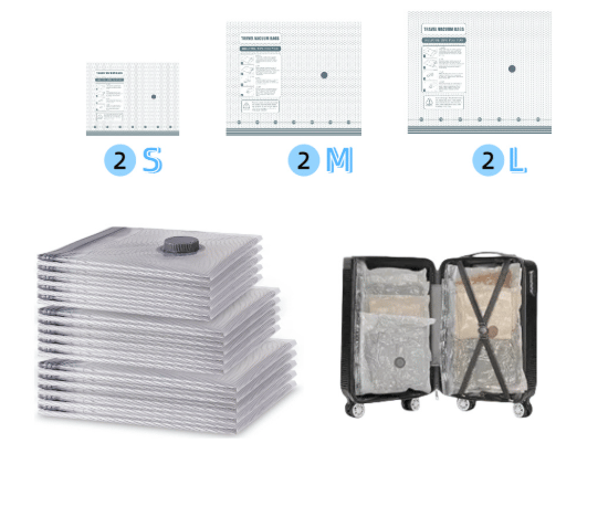 ✨Last Day 49% OFF✨X7 Cordless Travel Vacuum Bag