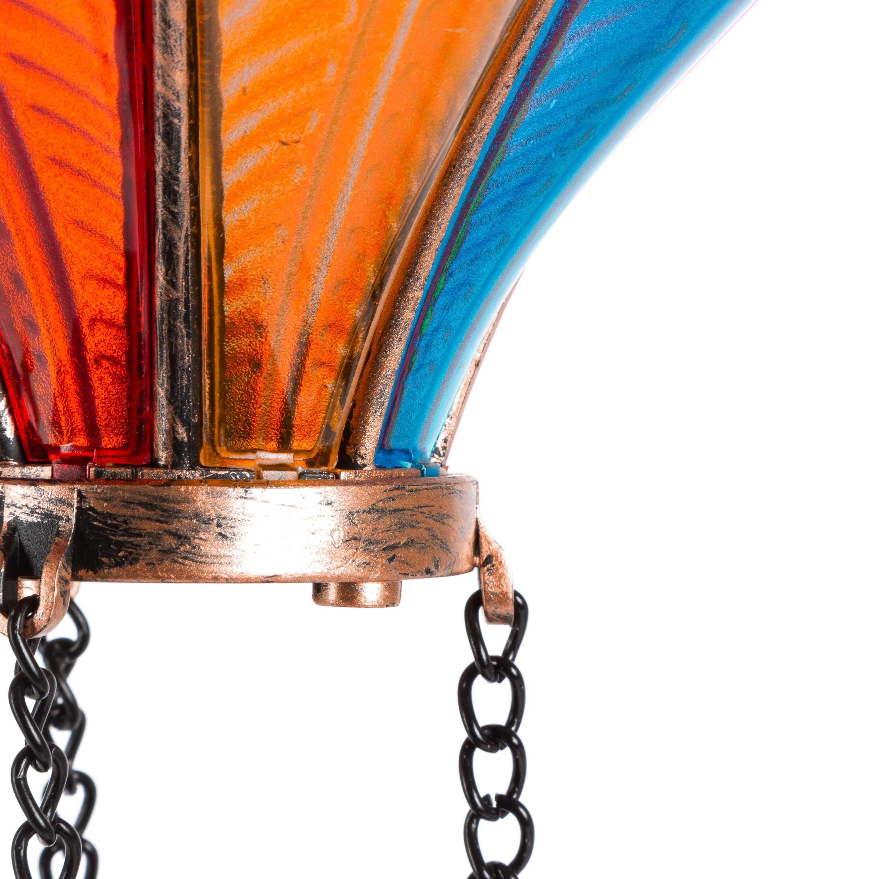 🎁 Limited-time offer 🔥Solar Cool Flame XL Hanging Rainbow Balloon Lantern