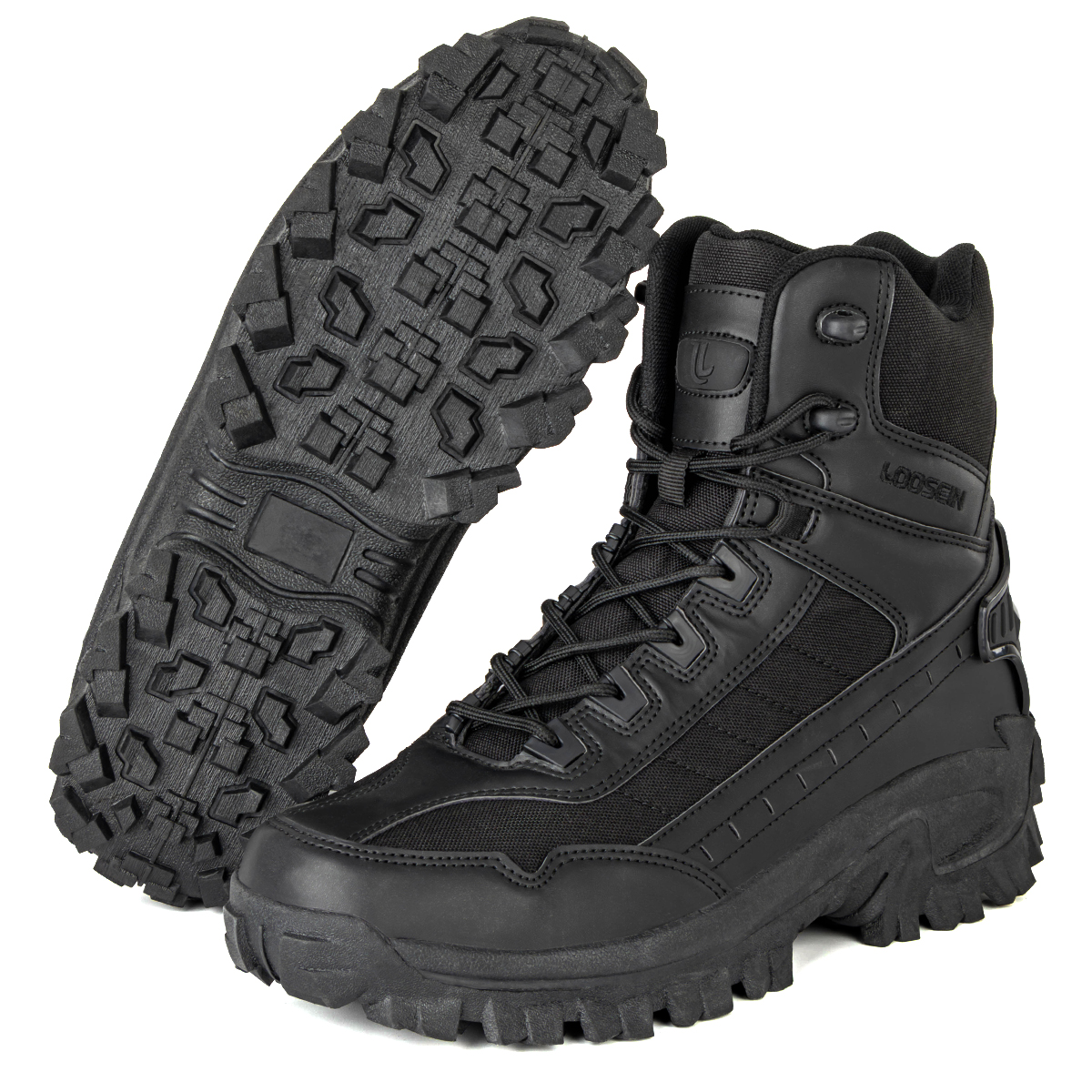 (🎁Free Socks Giveaway🧦) Men Waterproof Non-Slip Hiking Boots Orthopedic Support Anti-Smash Anti-Puncture Work Boots
