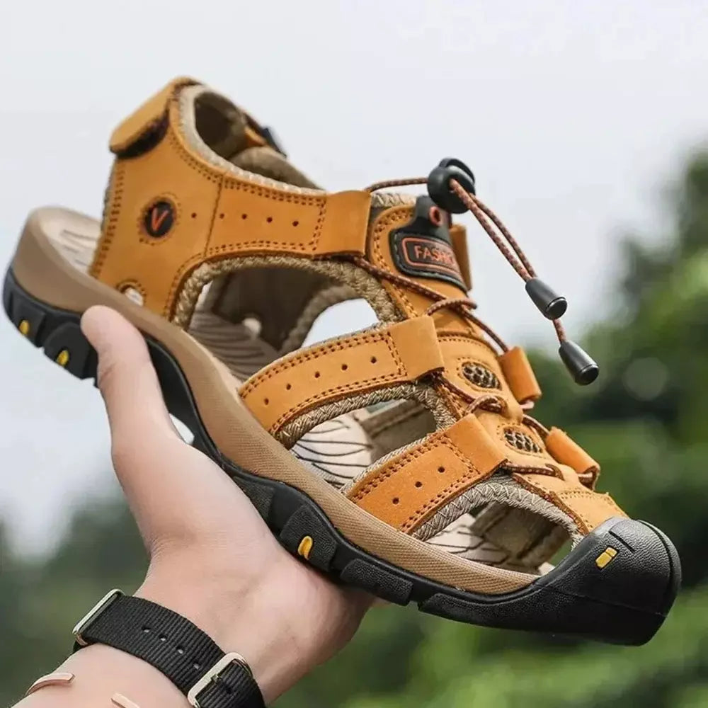 ErgoStride™ | All-Terrain Comfort Sandals for Men