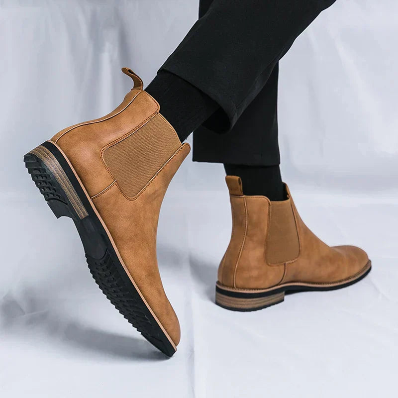 Leather Chelsea Boots