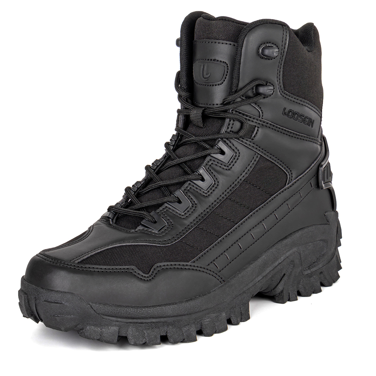 (🎁Free Socks Giveaway🧦) Men Waterproof Non-Slip Hiking Boots Orthopedic Support Anti-Smash Anti-Puncture Work Boots